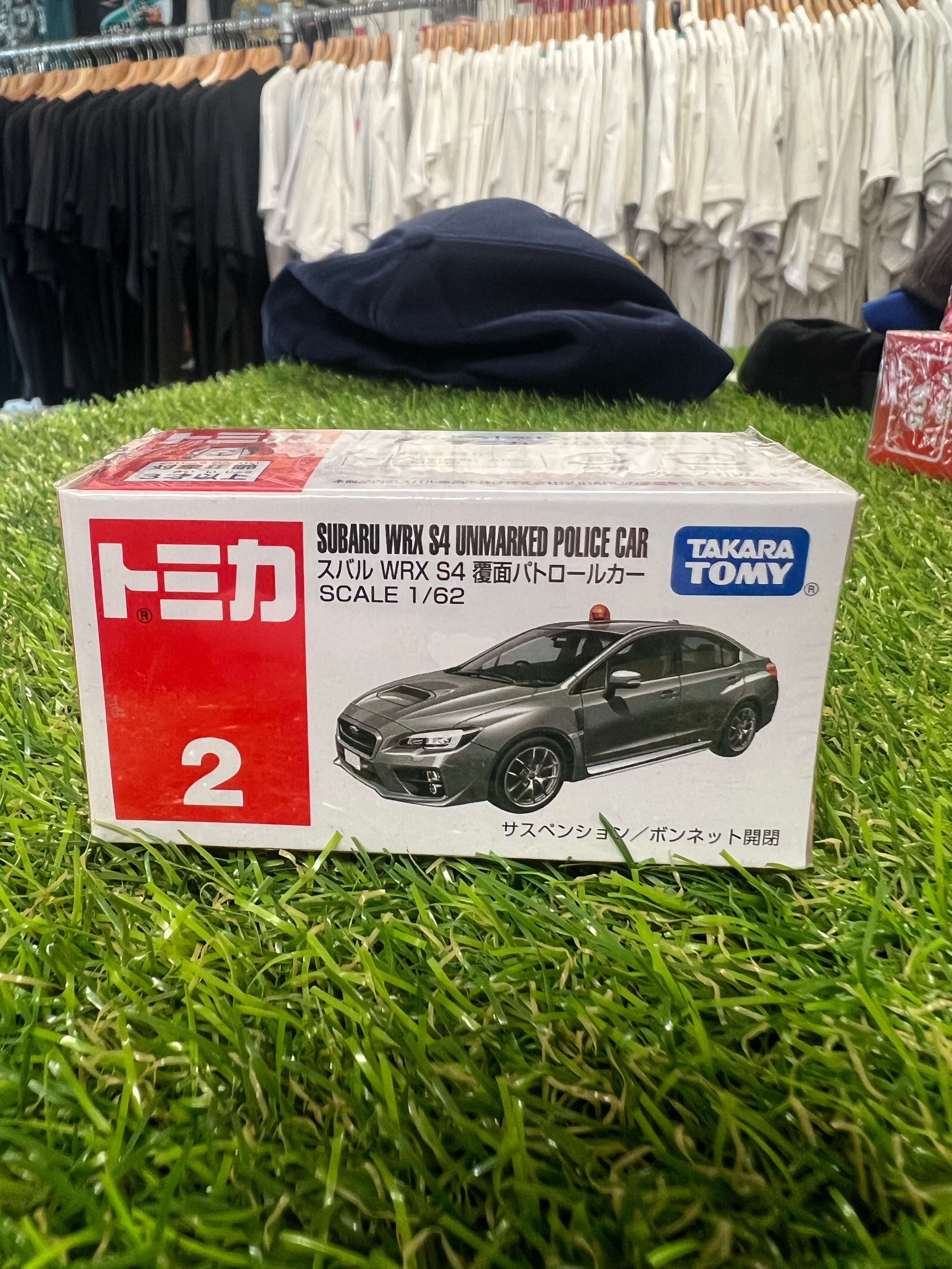 Takara Tomy #2 Subaru WRX Unmarked Police Car