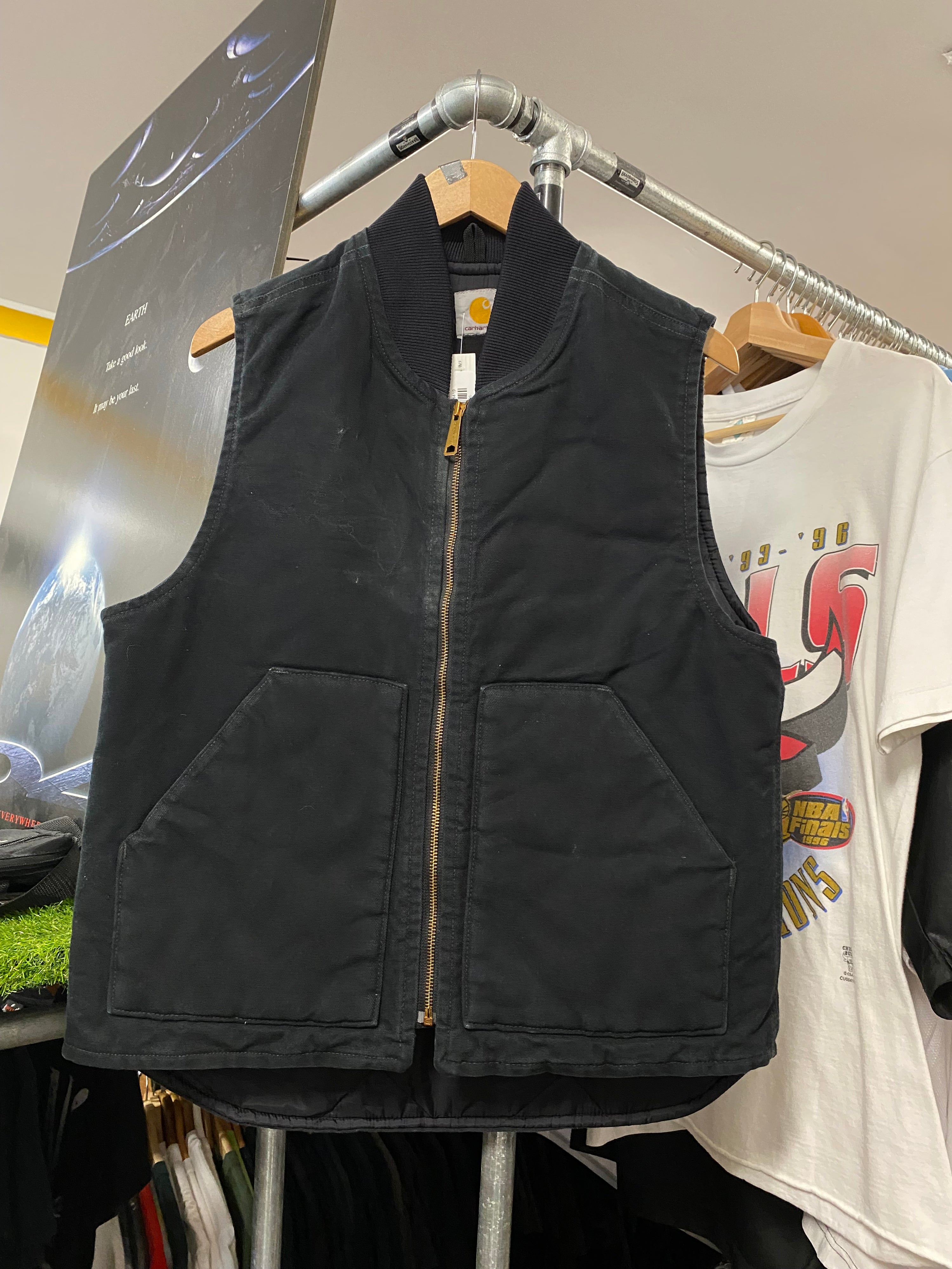 [M] Carhartt Black Vest