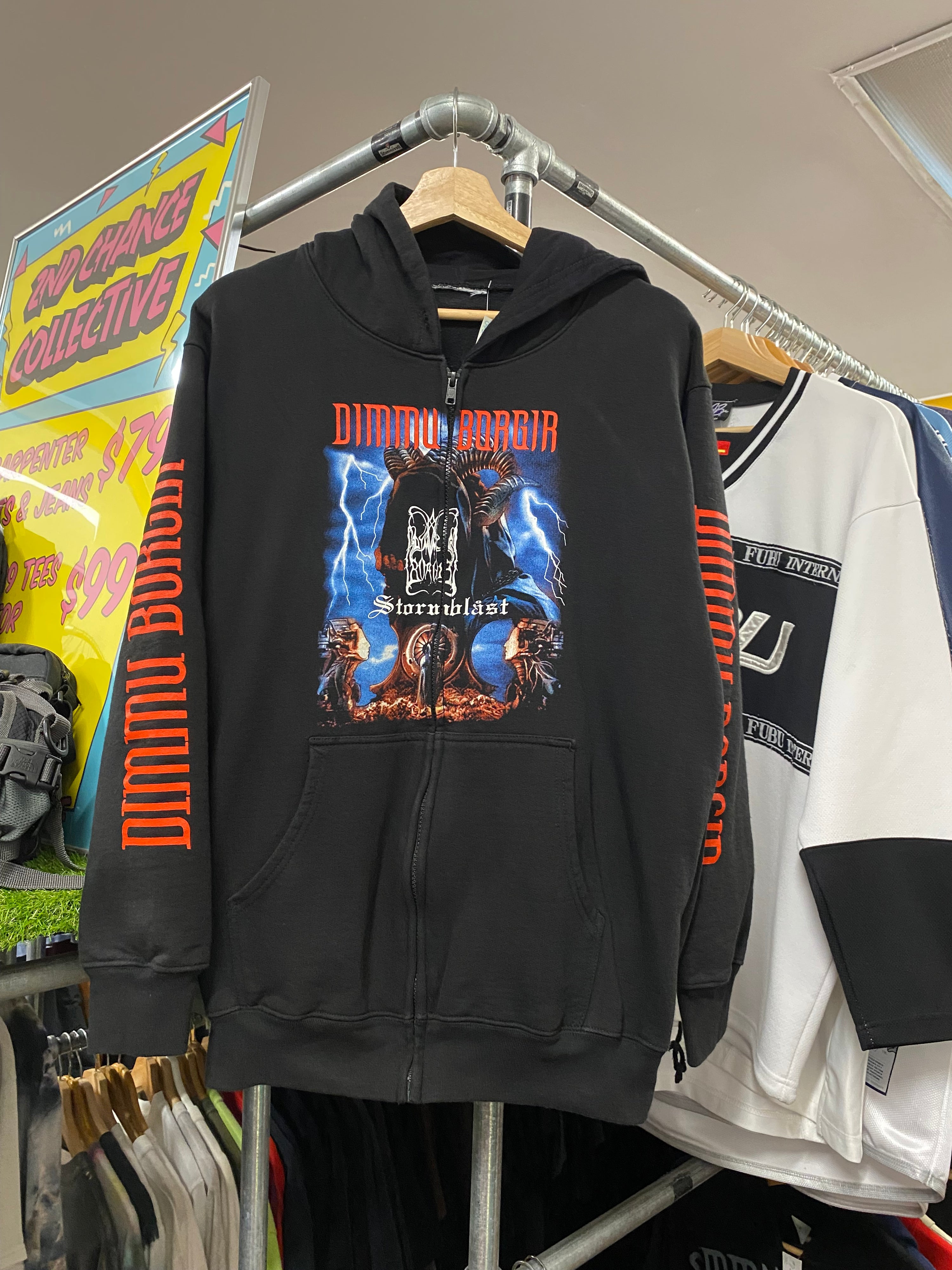 S/M - Dimmu Borgir Stormblast DS Zip Up Hoodie