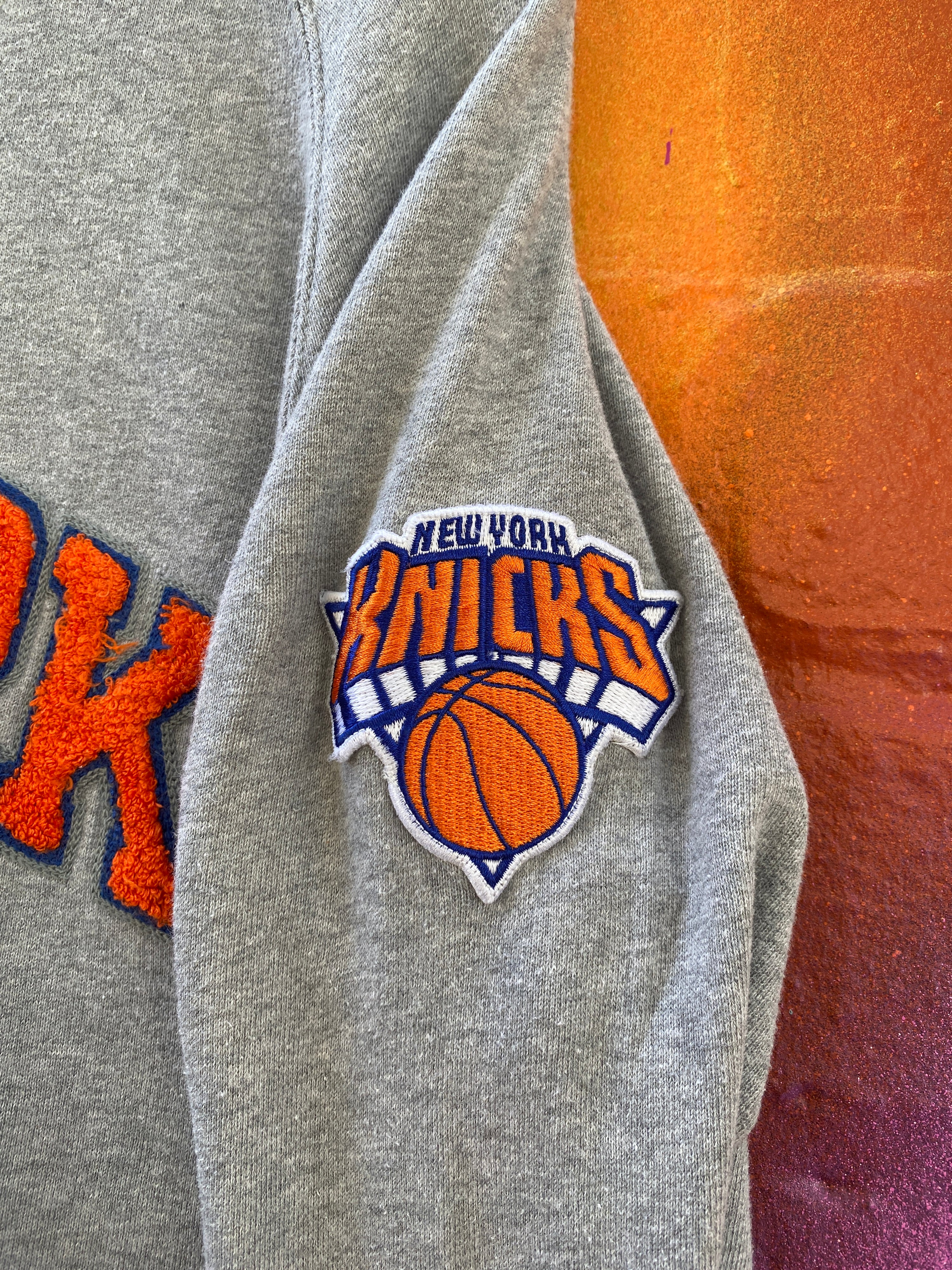 M - New York Knicks x Levis Grey Jumper