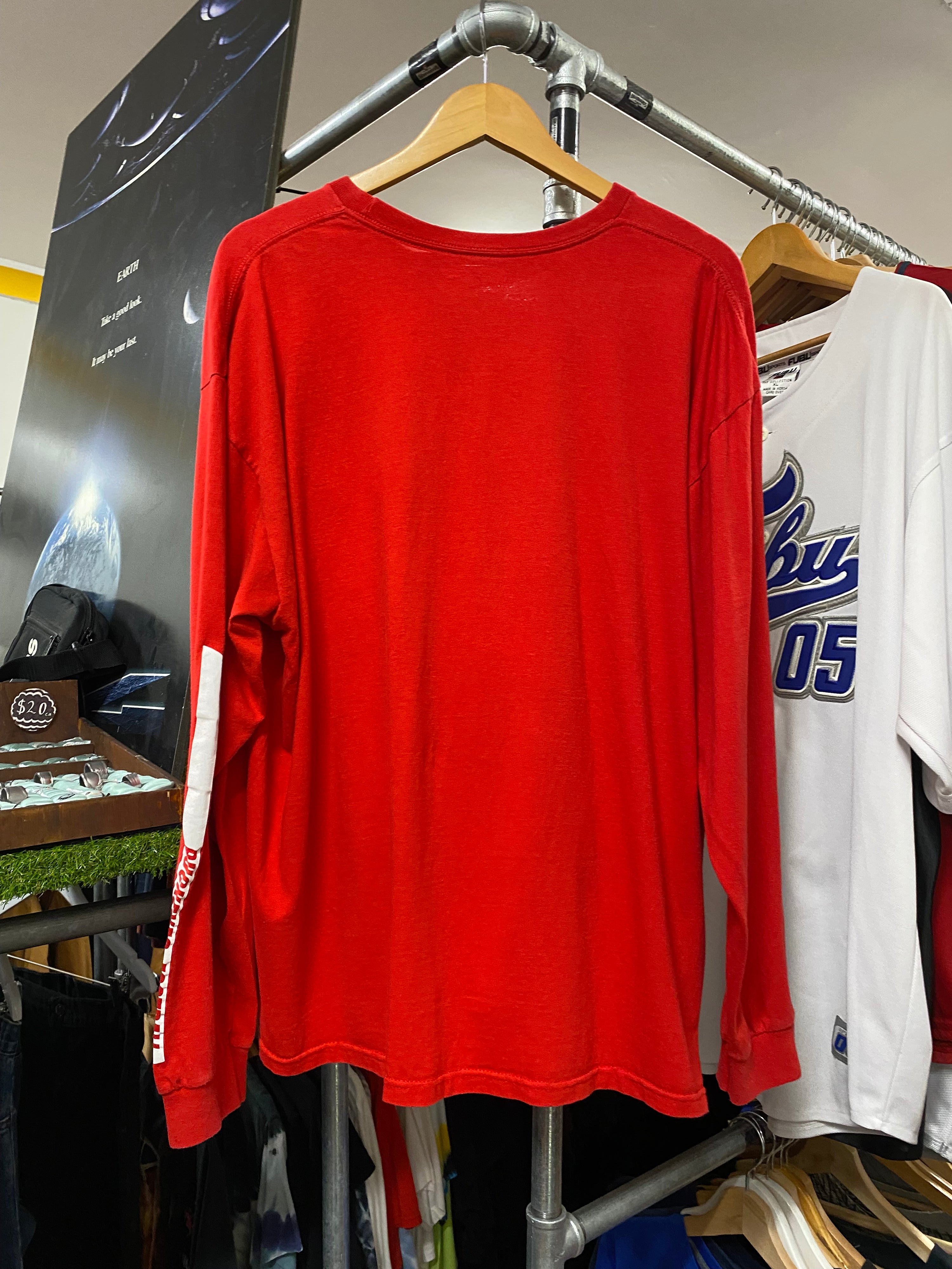 XL - Nike Ohio State Buckeyes Football Red LS