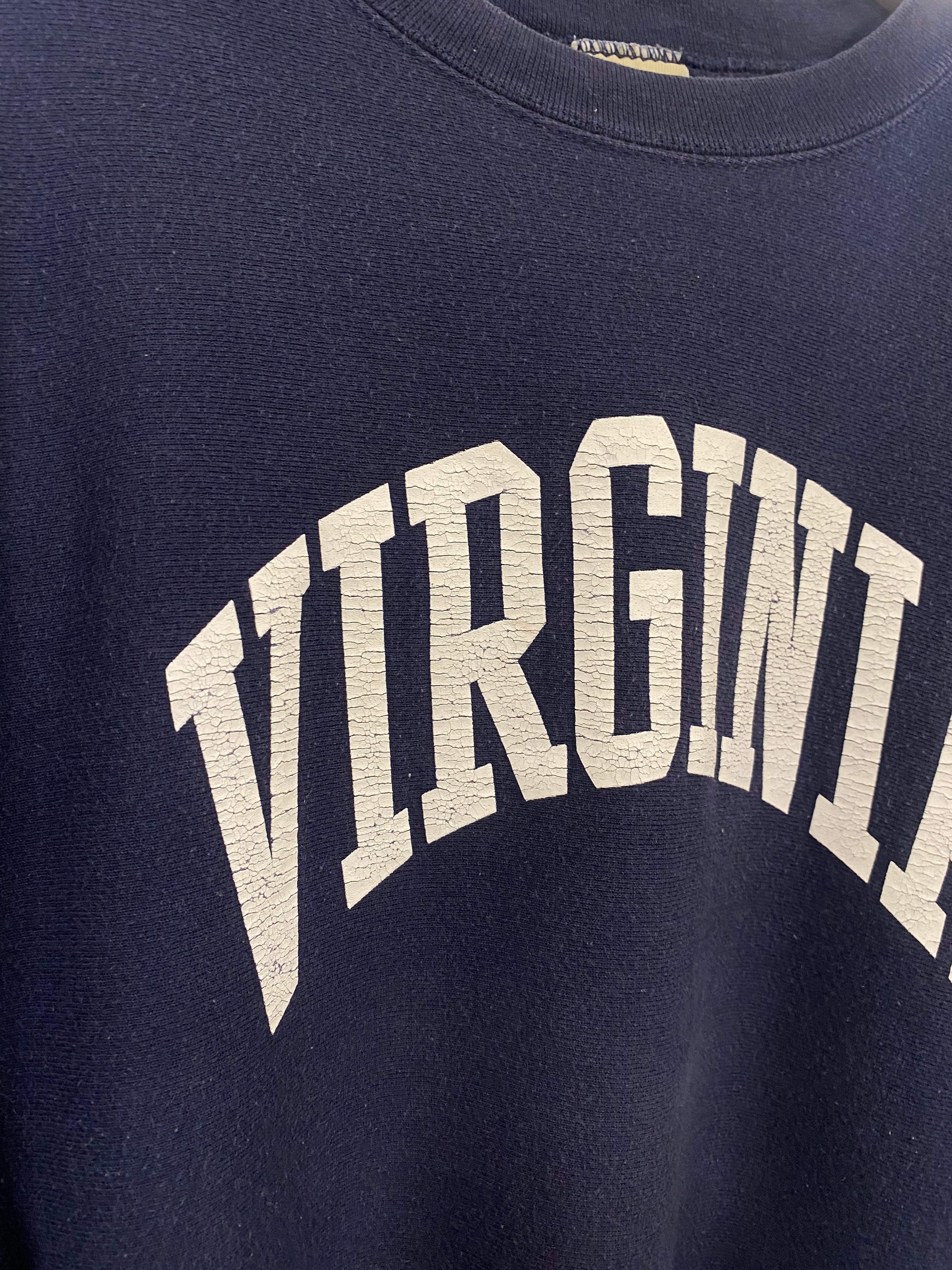 [L] Vintage Virginia LEE Crossgrain Jumper