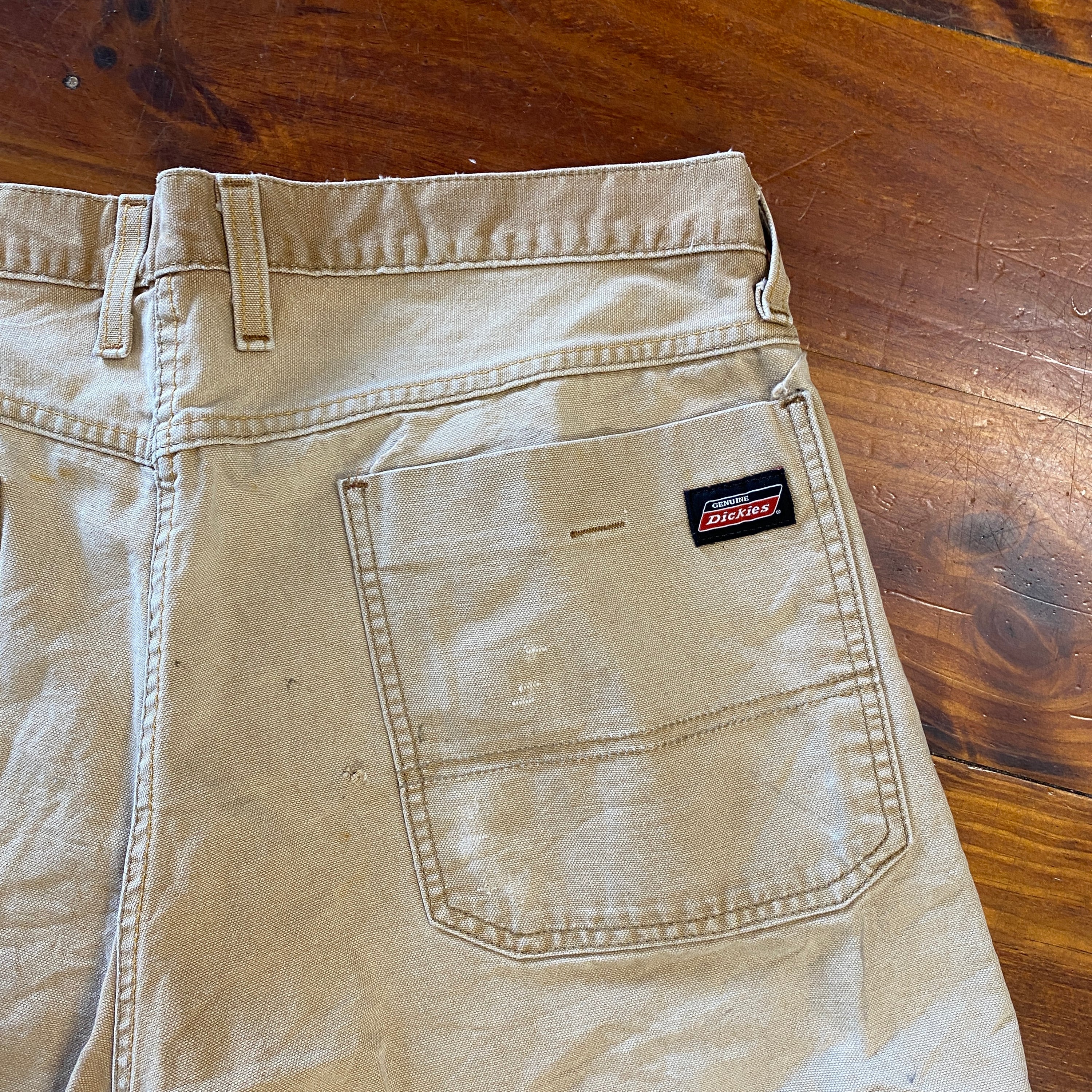 38 - Dickies Light Brown/Beige Carpenter Shorts DS118