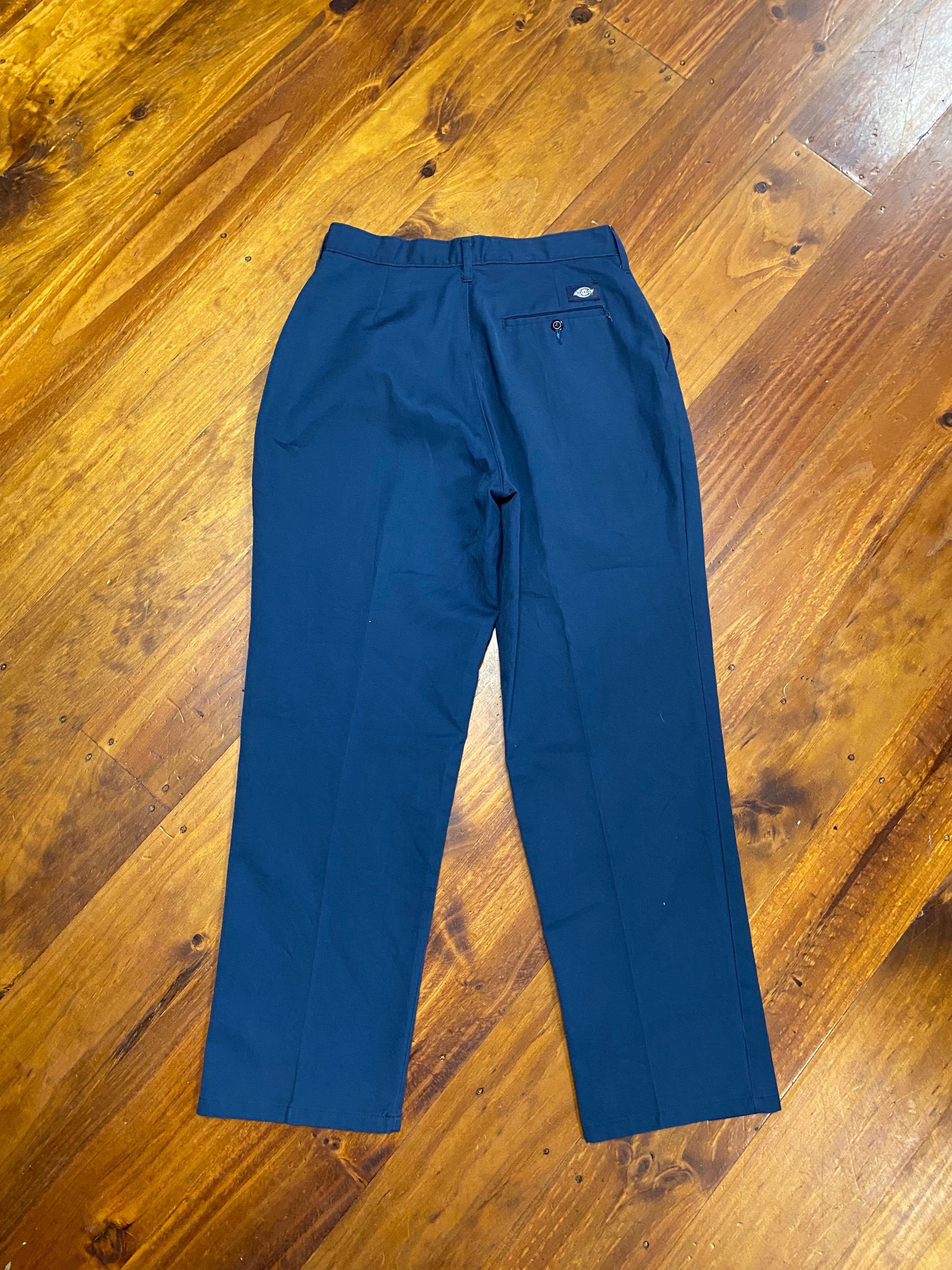 [26] Dickies Blue Pleated Work Pants D175