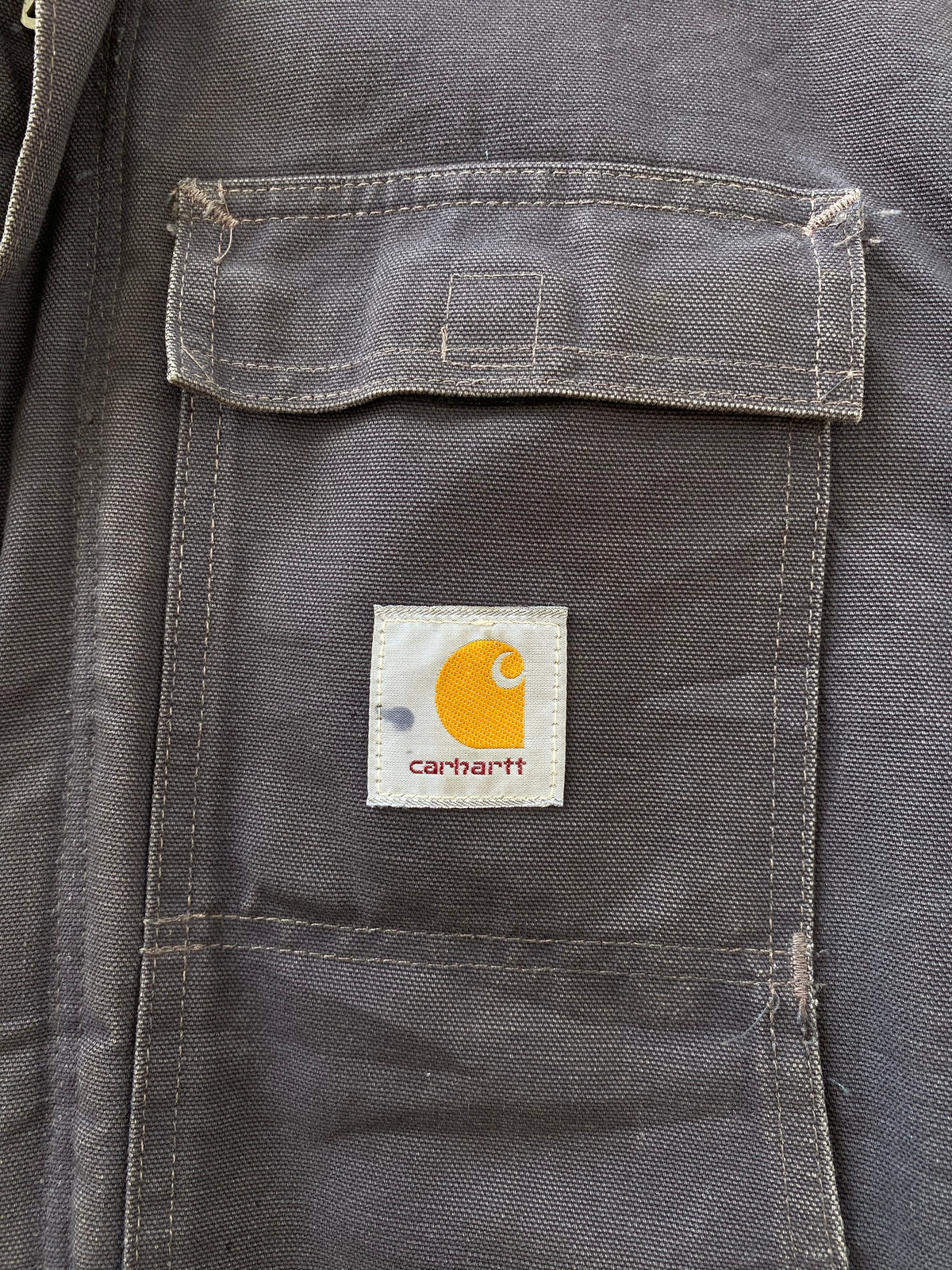 [XL] Carhartt Grey Quilted Interior Chore Coat