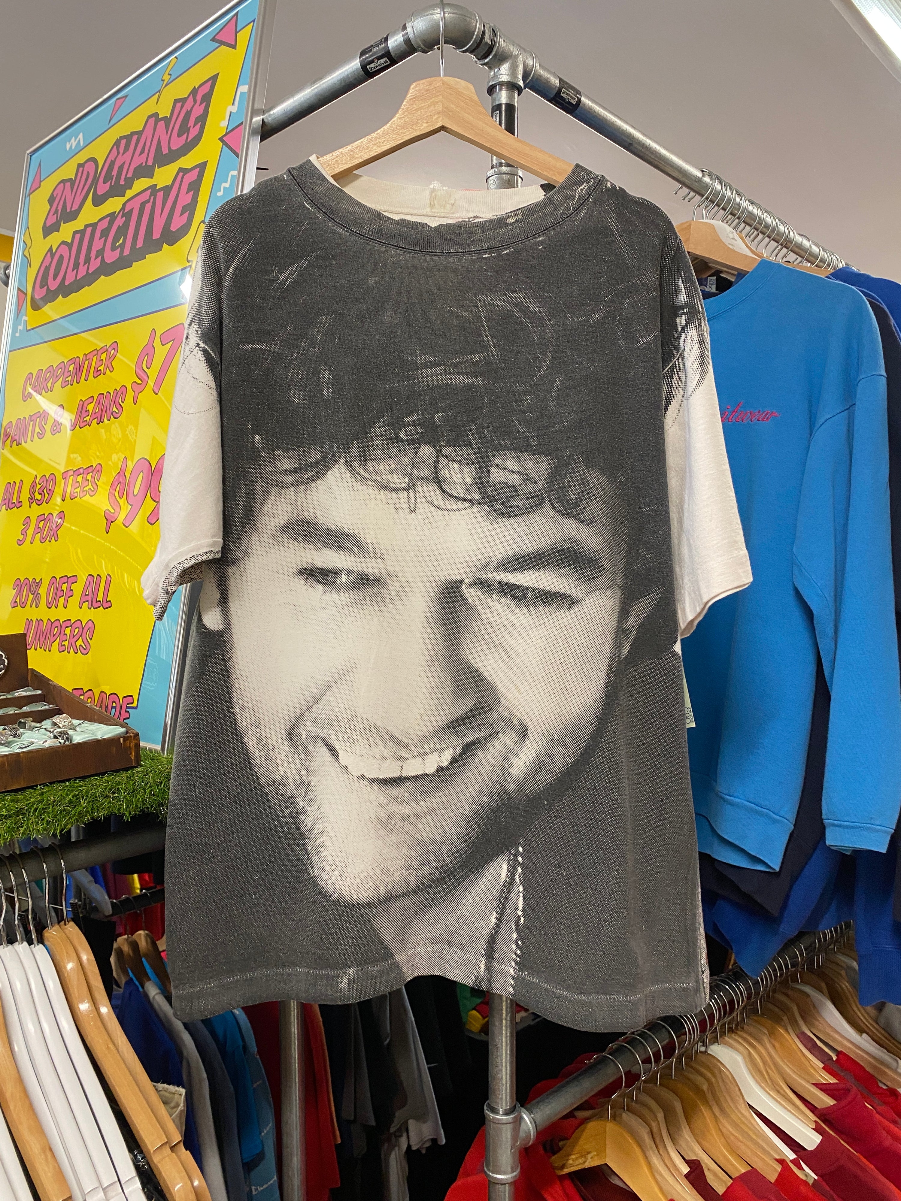 XL - Early 90s Jimmy Barnes Sweat It Out All Over Print