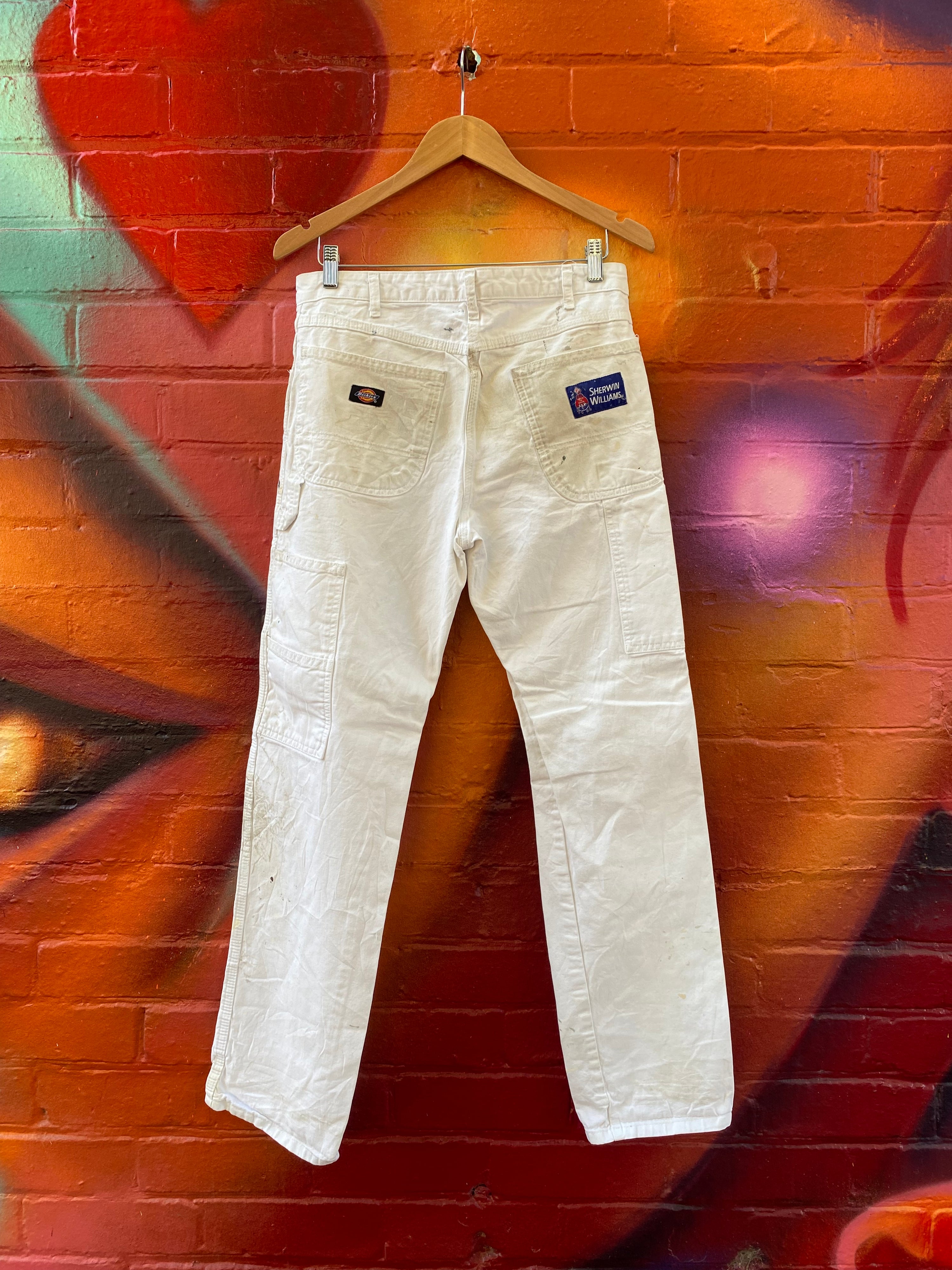 [32] Sherwin Williams Thrashed White Painter Pants