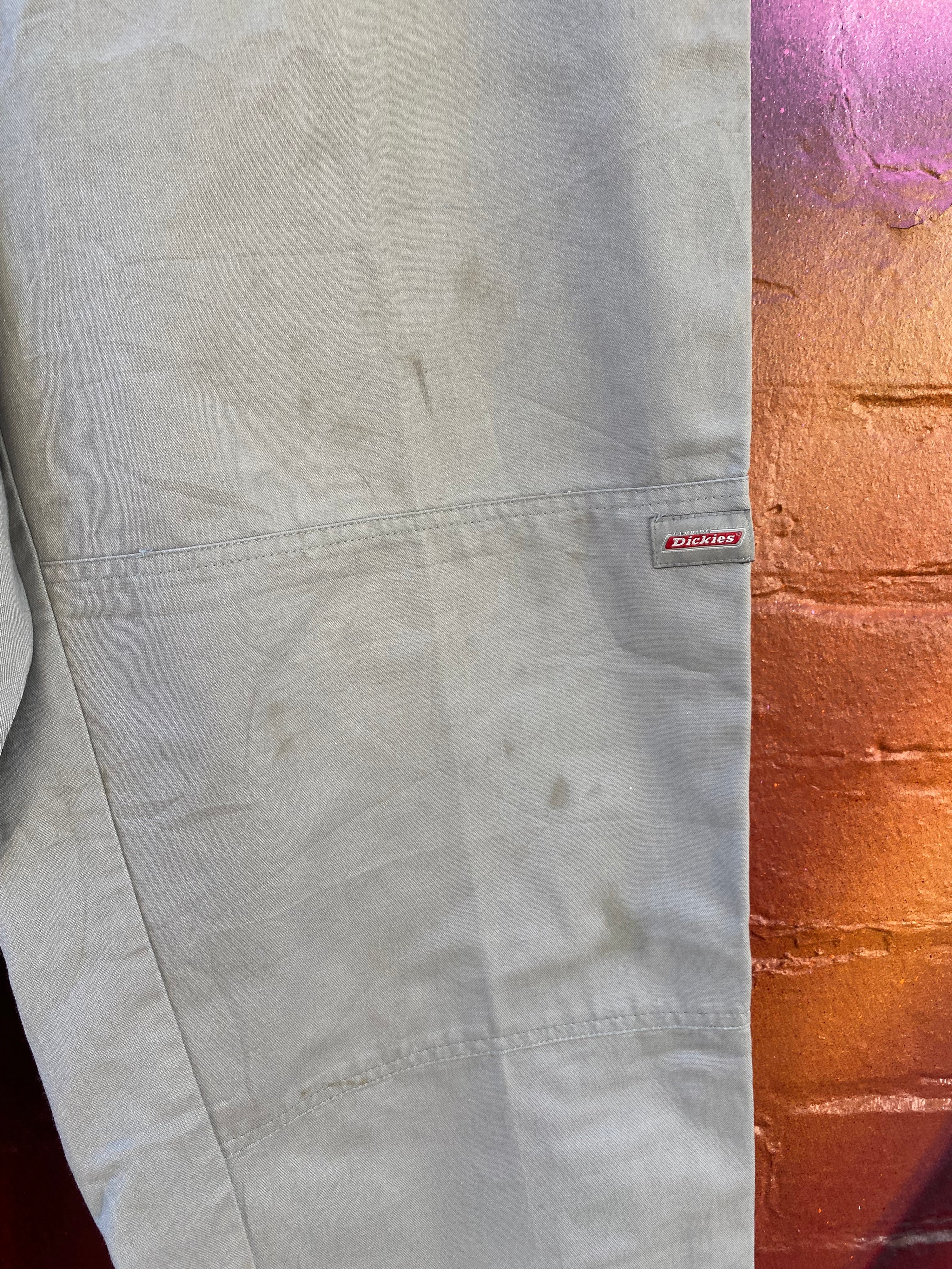 [38] Dickies Light Grey Work Pants D118