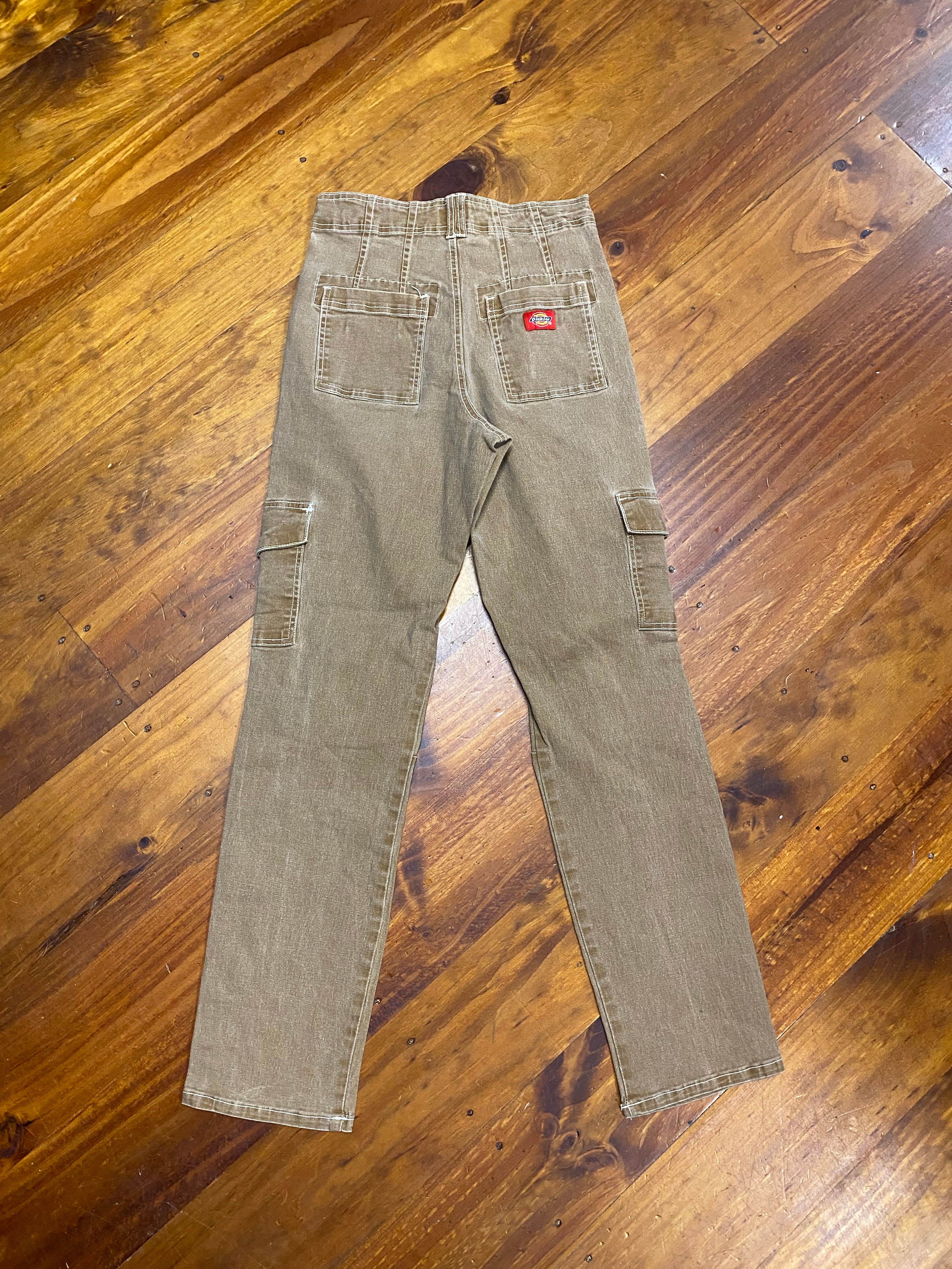 [22] Dickies Brown Kids Carpenter Pants D140