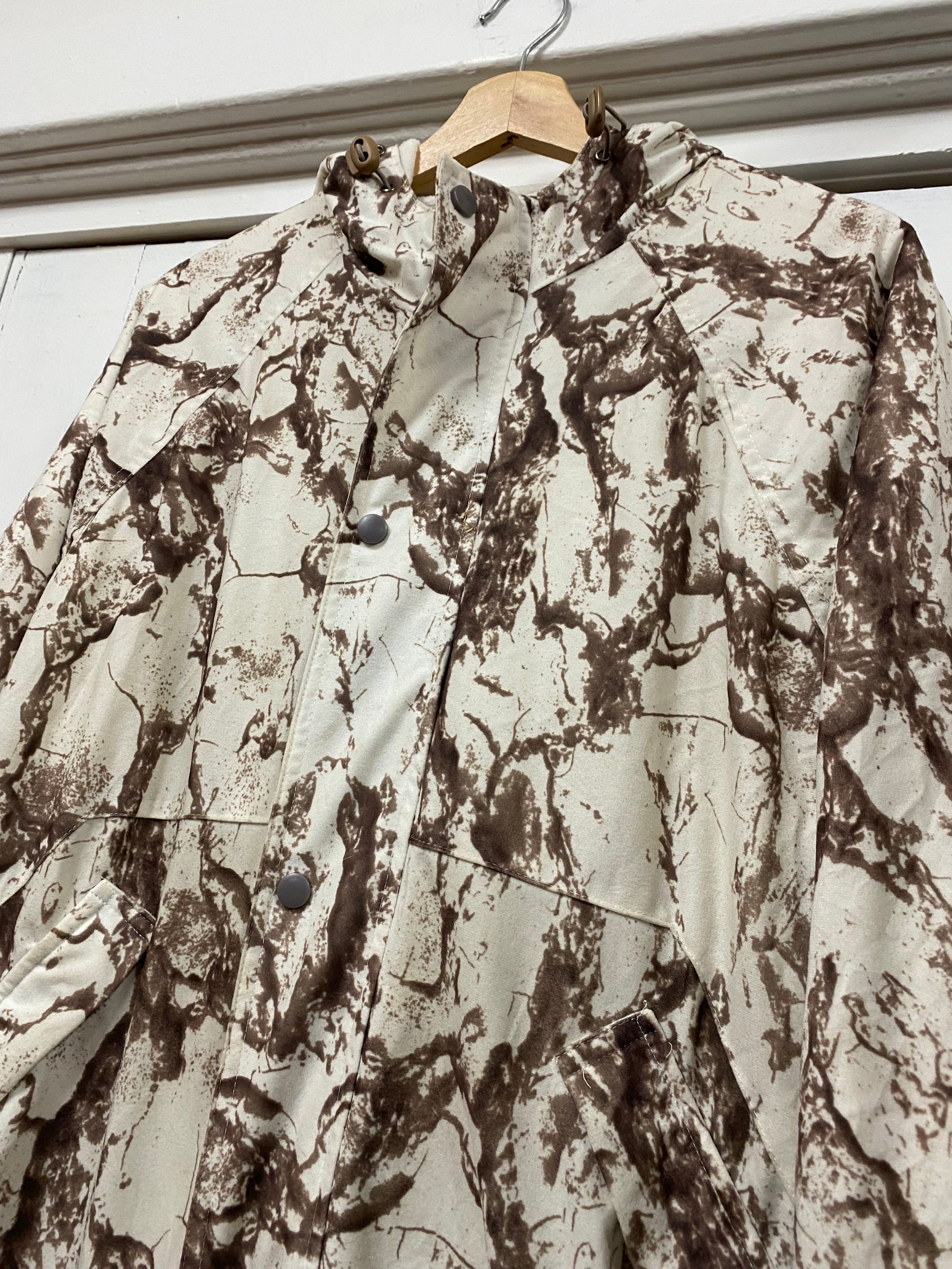 [S] Chams Snow Camo White Jacket