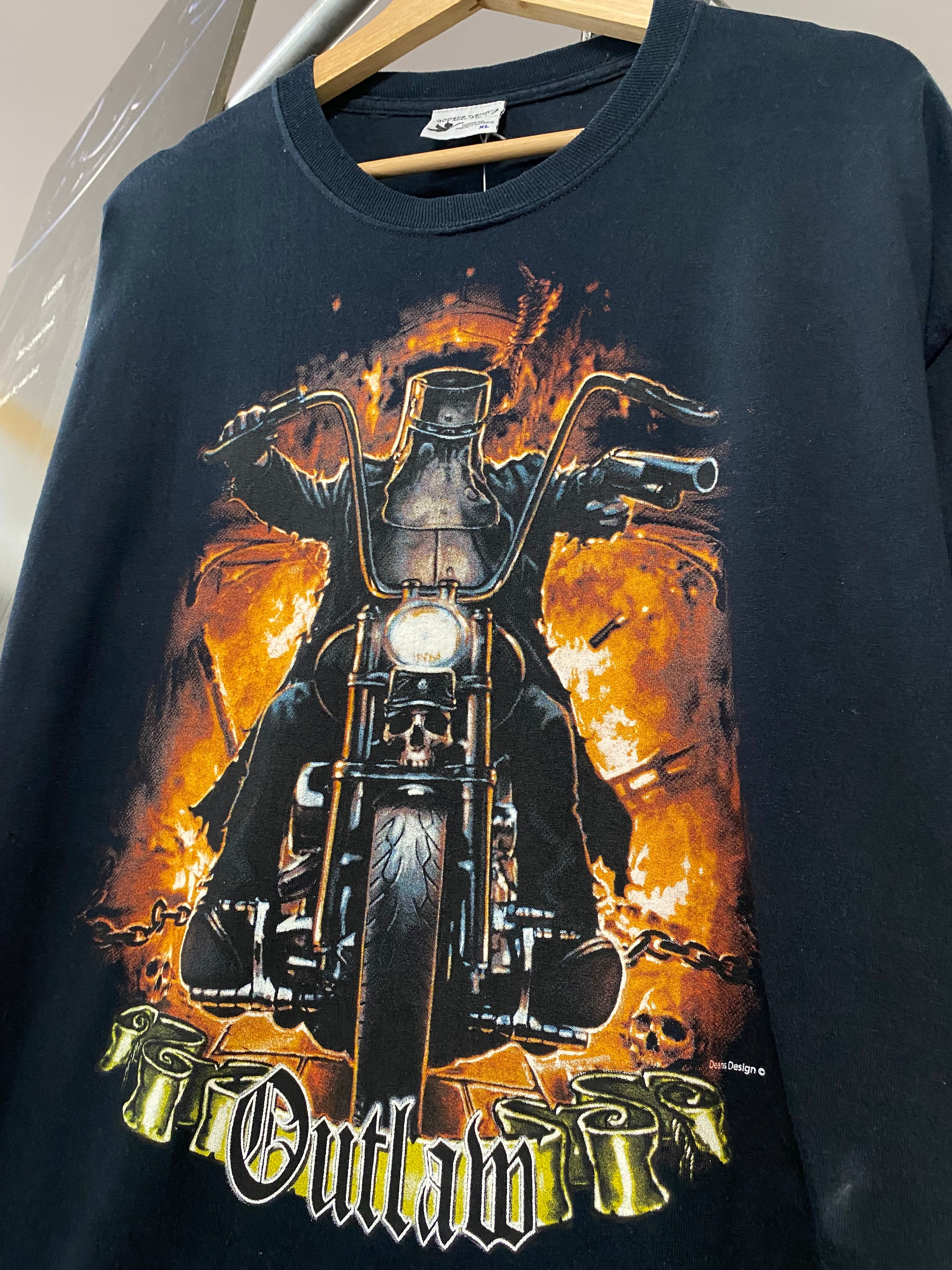 [XL] Ned Kelly Outlaw Motorblke Long Sleeve