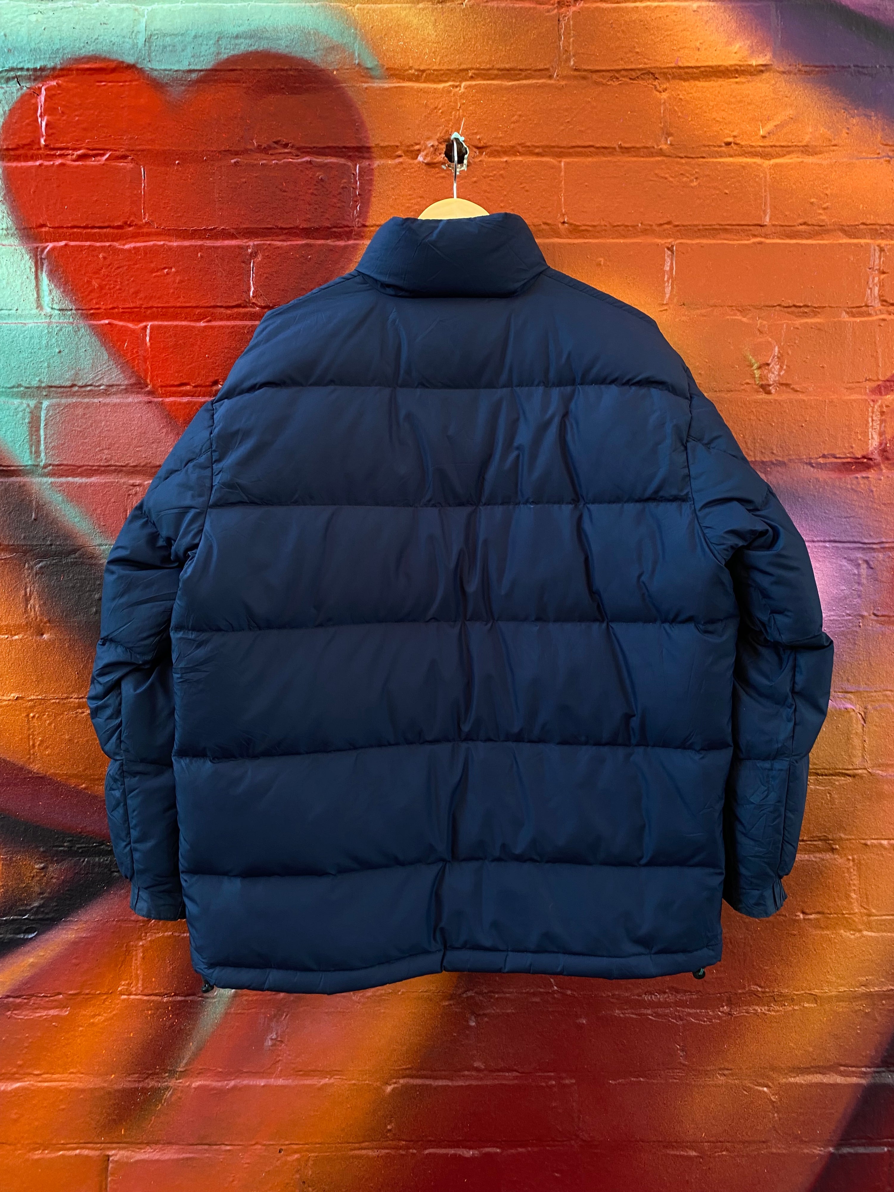 [S] Nike Navy Down Filled Puffer Jacket