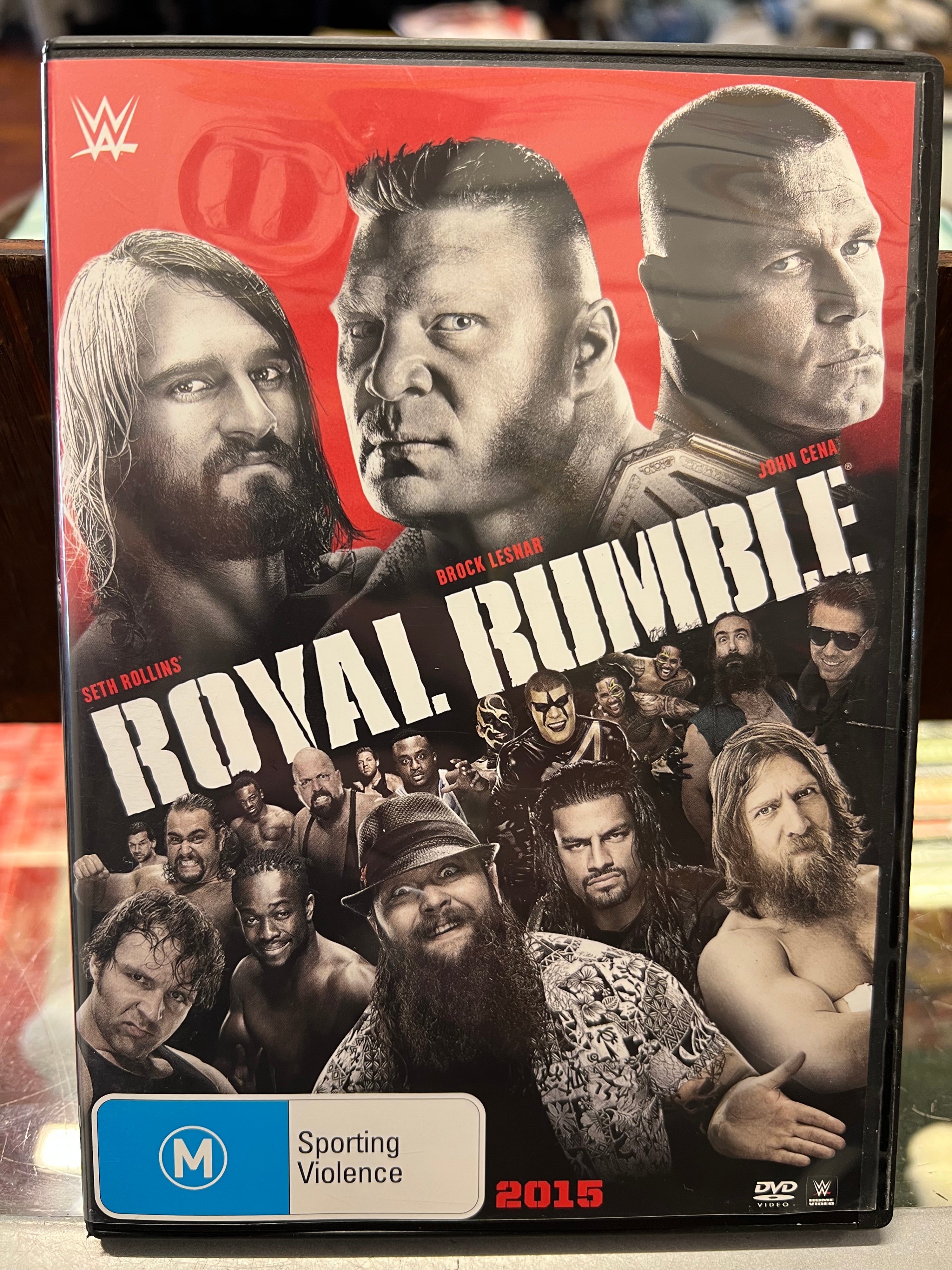 WWE Royal Rumble 2015 DVD
