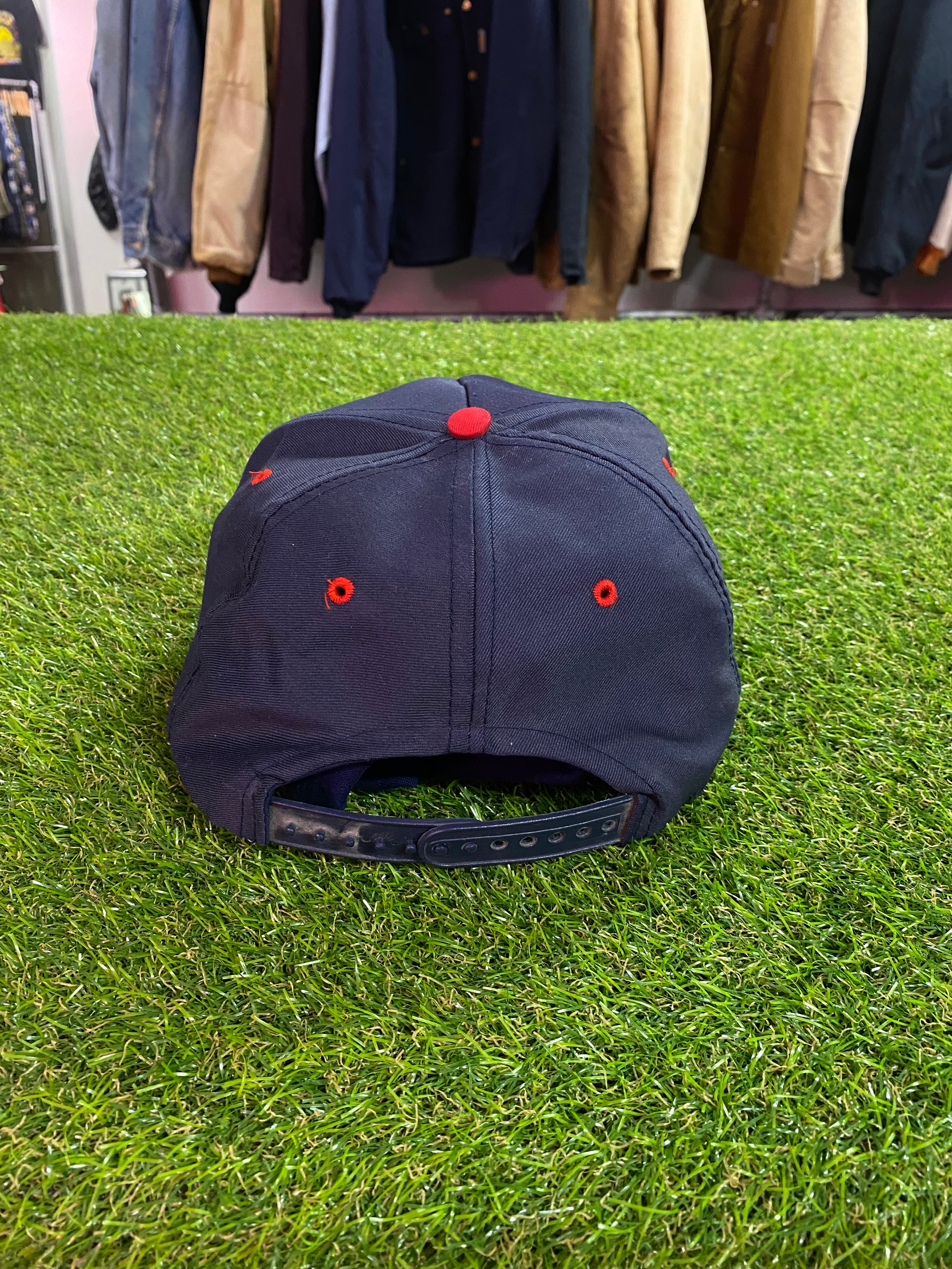 Vintage Adelaide Crows 1997 Premiers Red Brim Cap