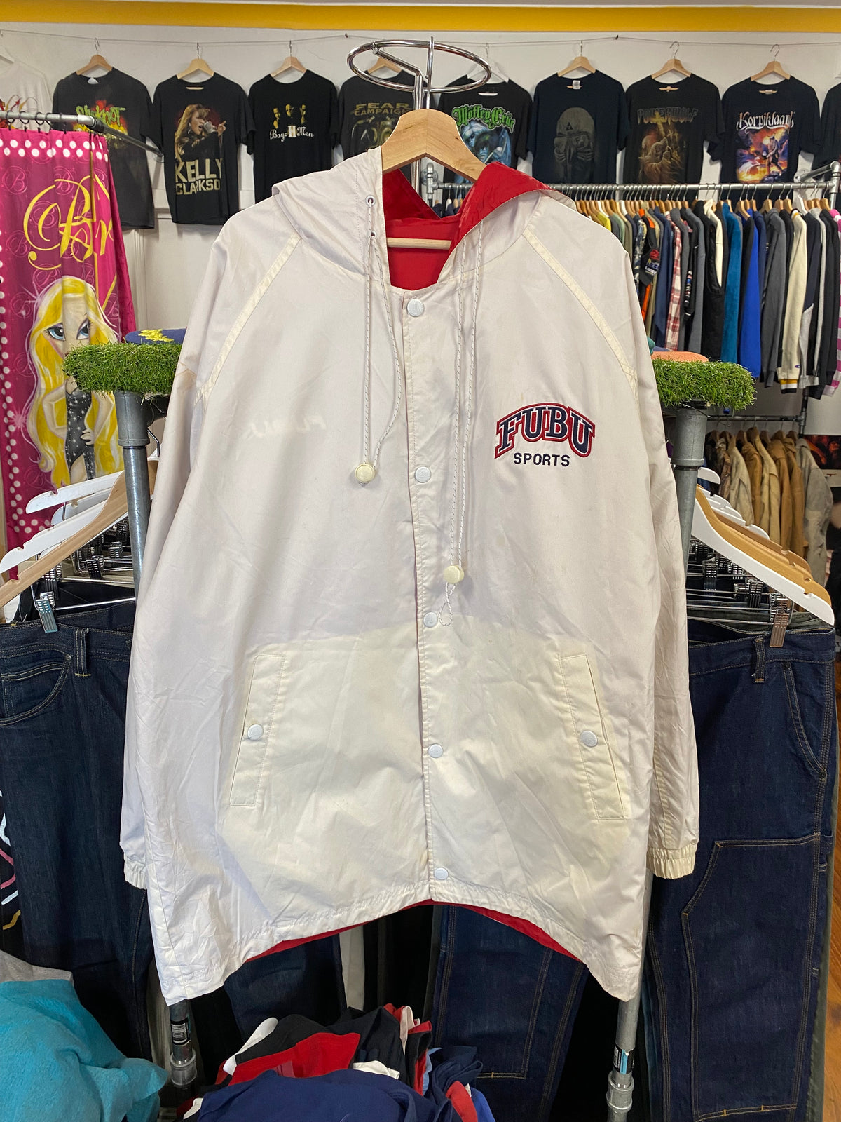[XL] FUBU Sports Reversable Jacket