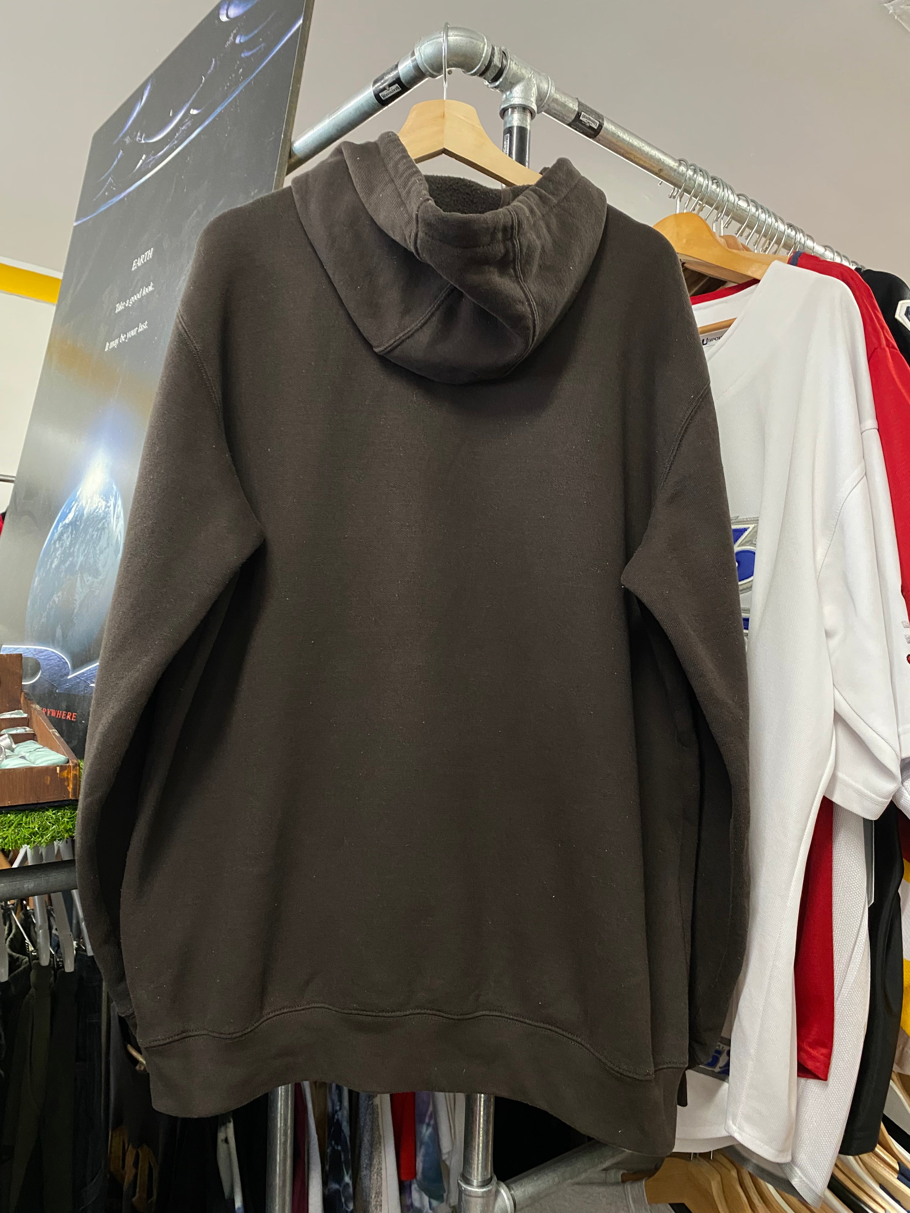 [L] Carhartt 'JE Peterson Electric' Brown Hoodie