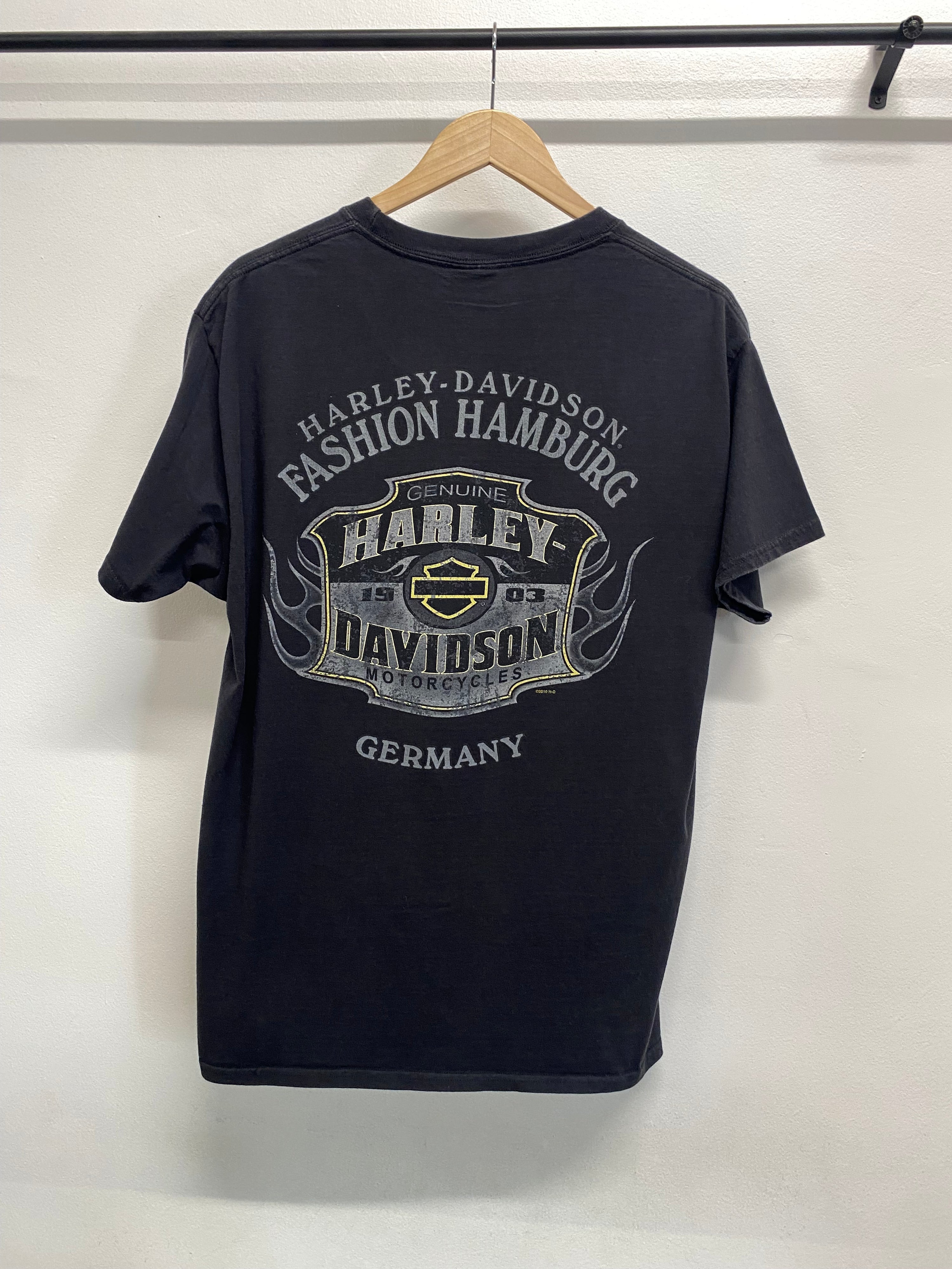 [L] Harley Davidson Germany Double Sided Tshirt