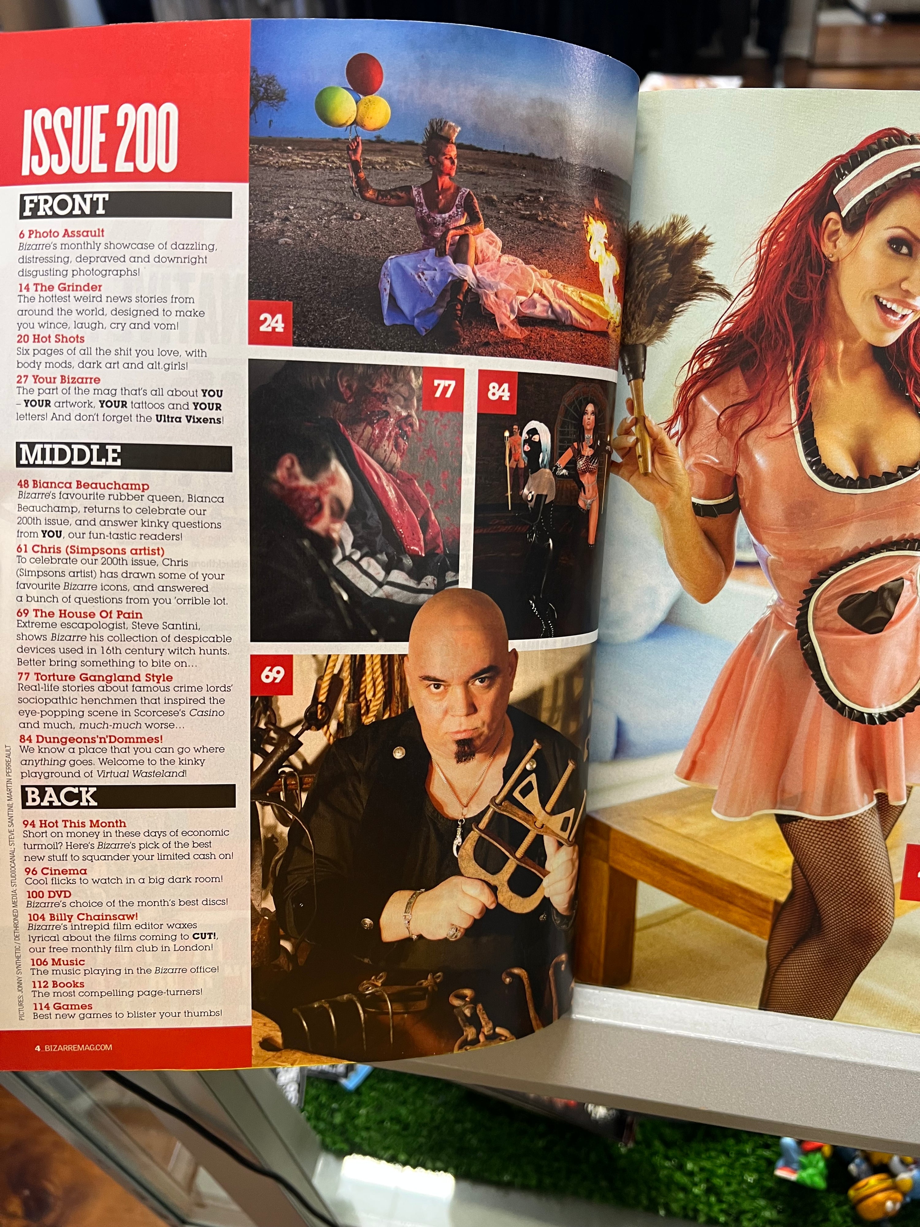 Bizarre Magazine Issue 200 April 2013