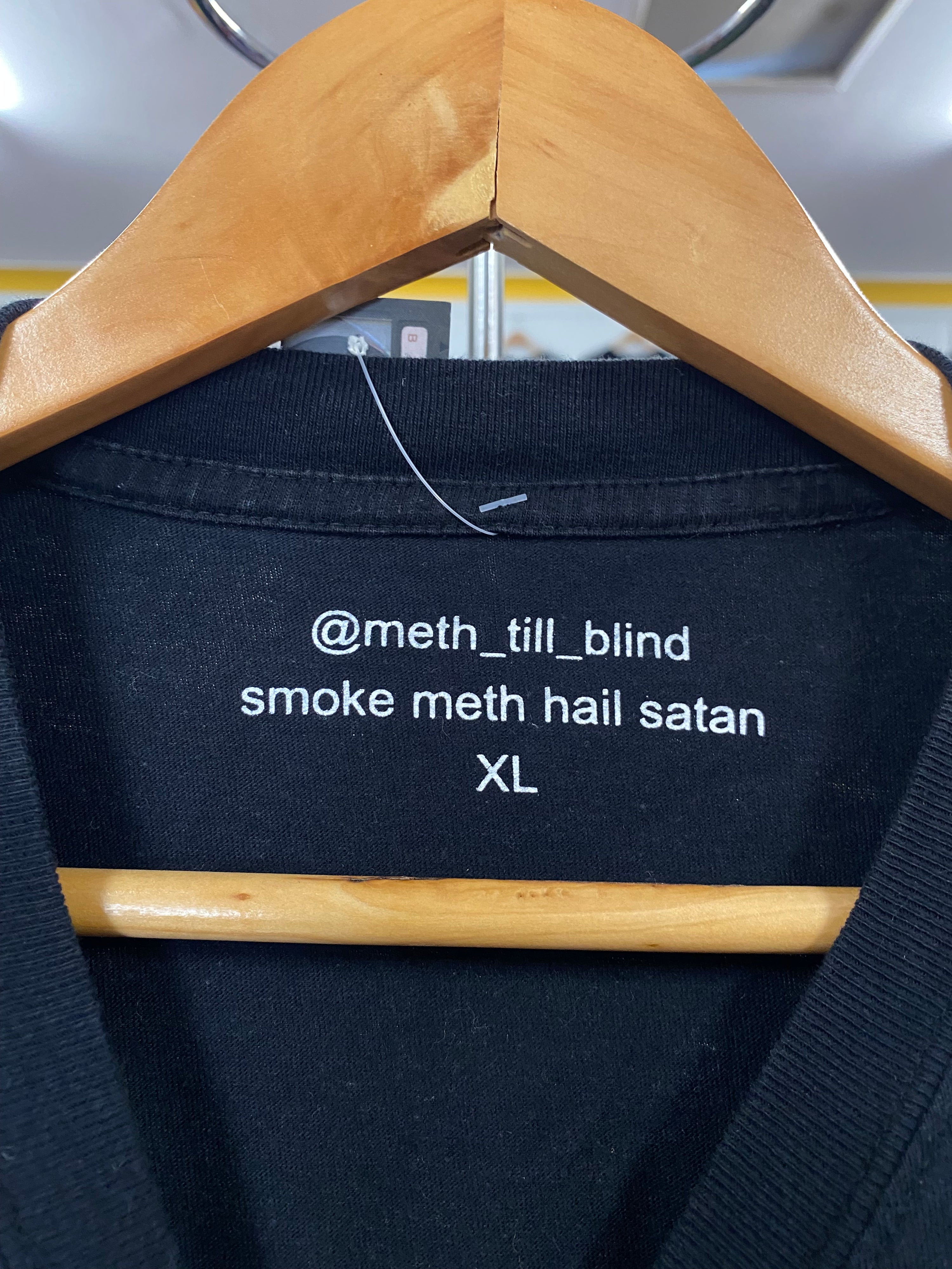 [XL] Meth Till Blind Good Vibes Only Tattoo Tshirt