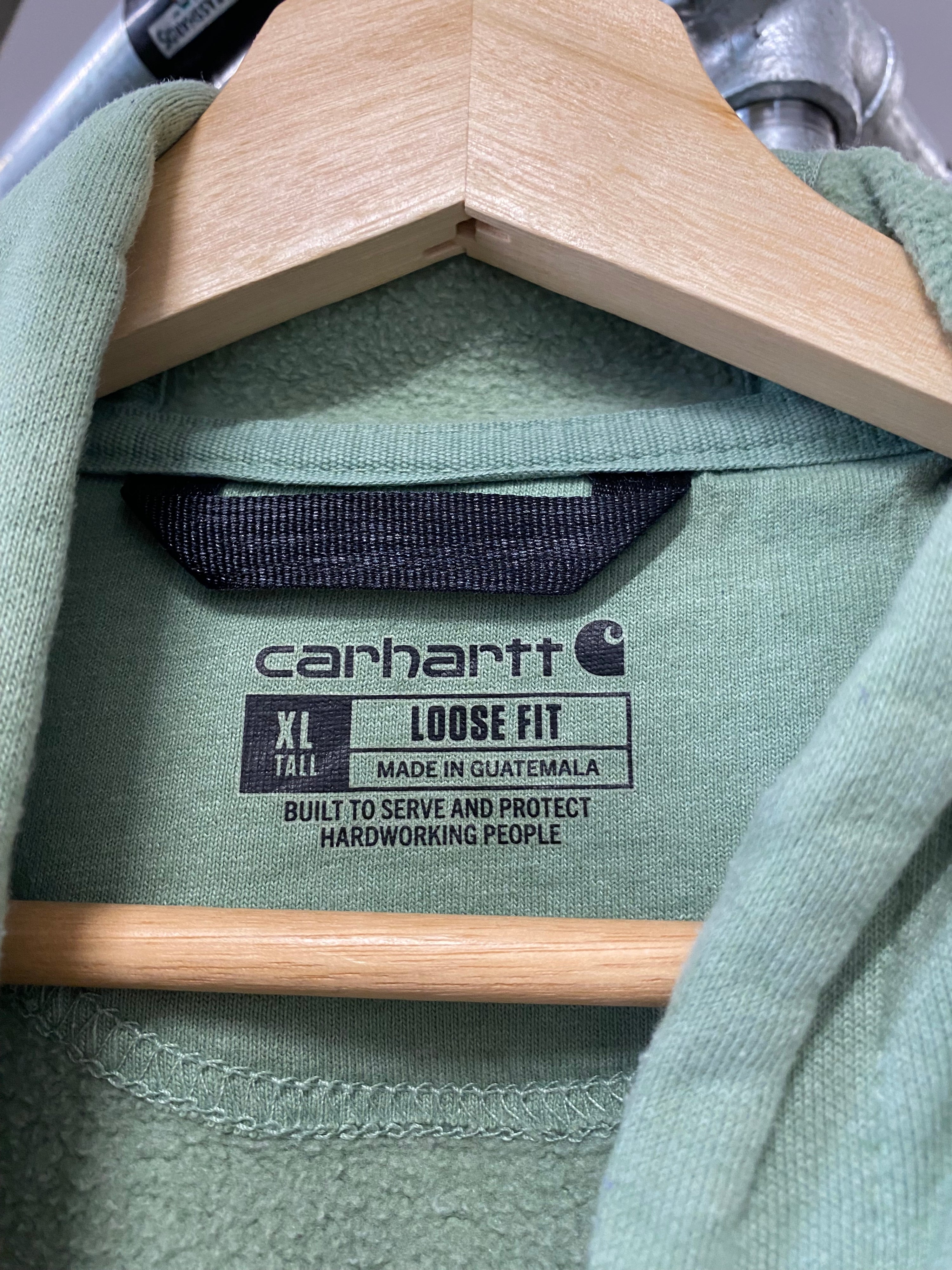 [XLT] Carhartt Mint Green Hoodie Sleeve Hit