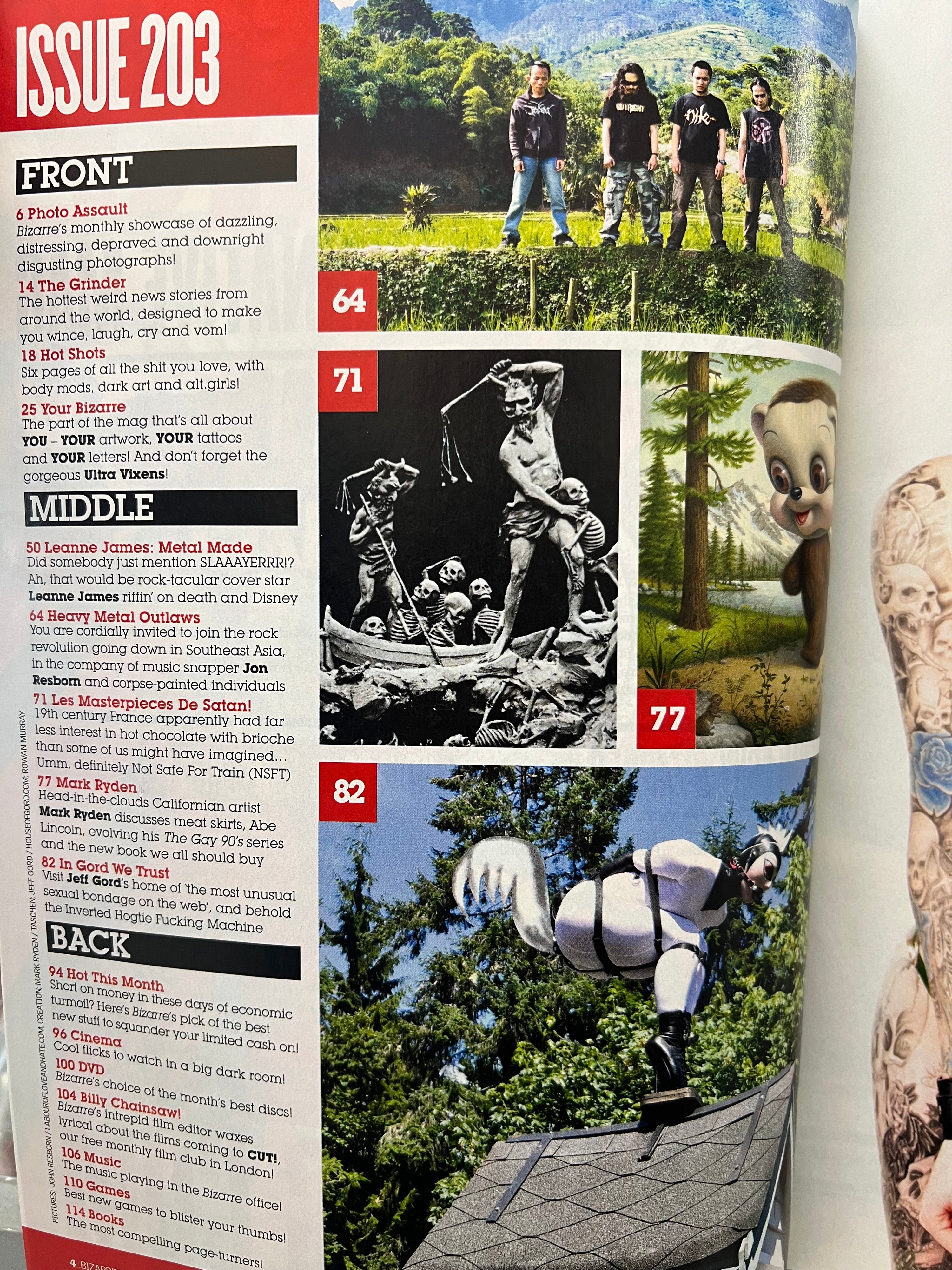 Bizarre Magazine Issue 203 July 2013
