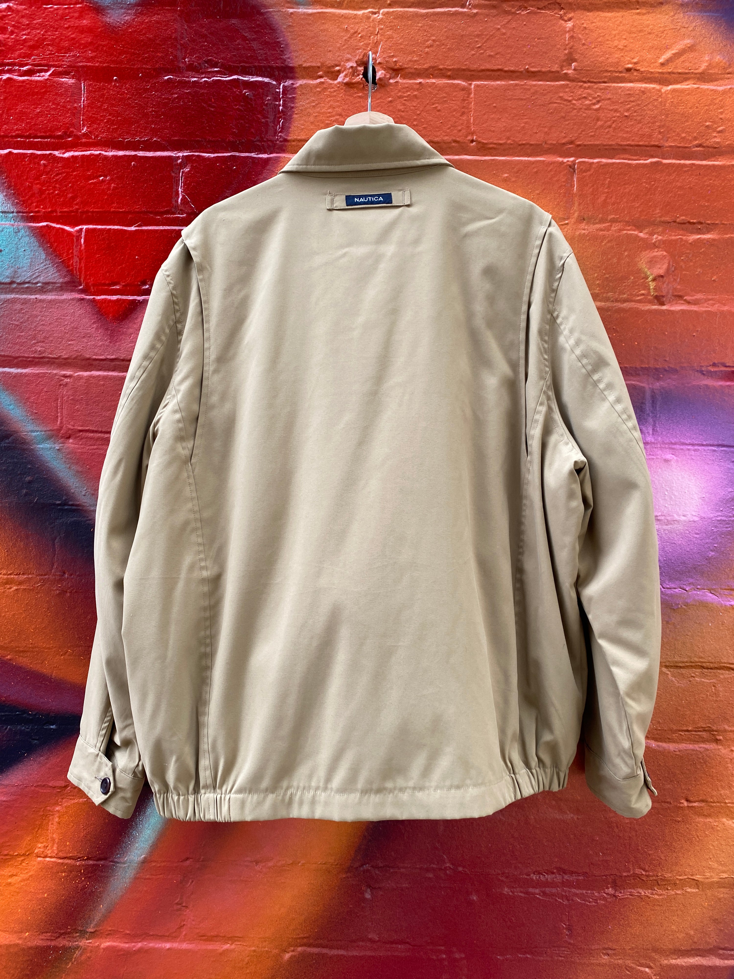 L - Nautica Herrington Tan Jacket