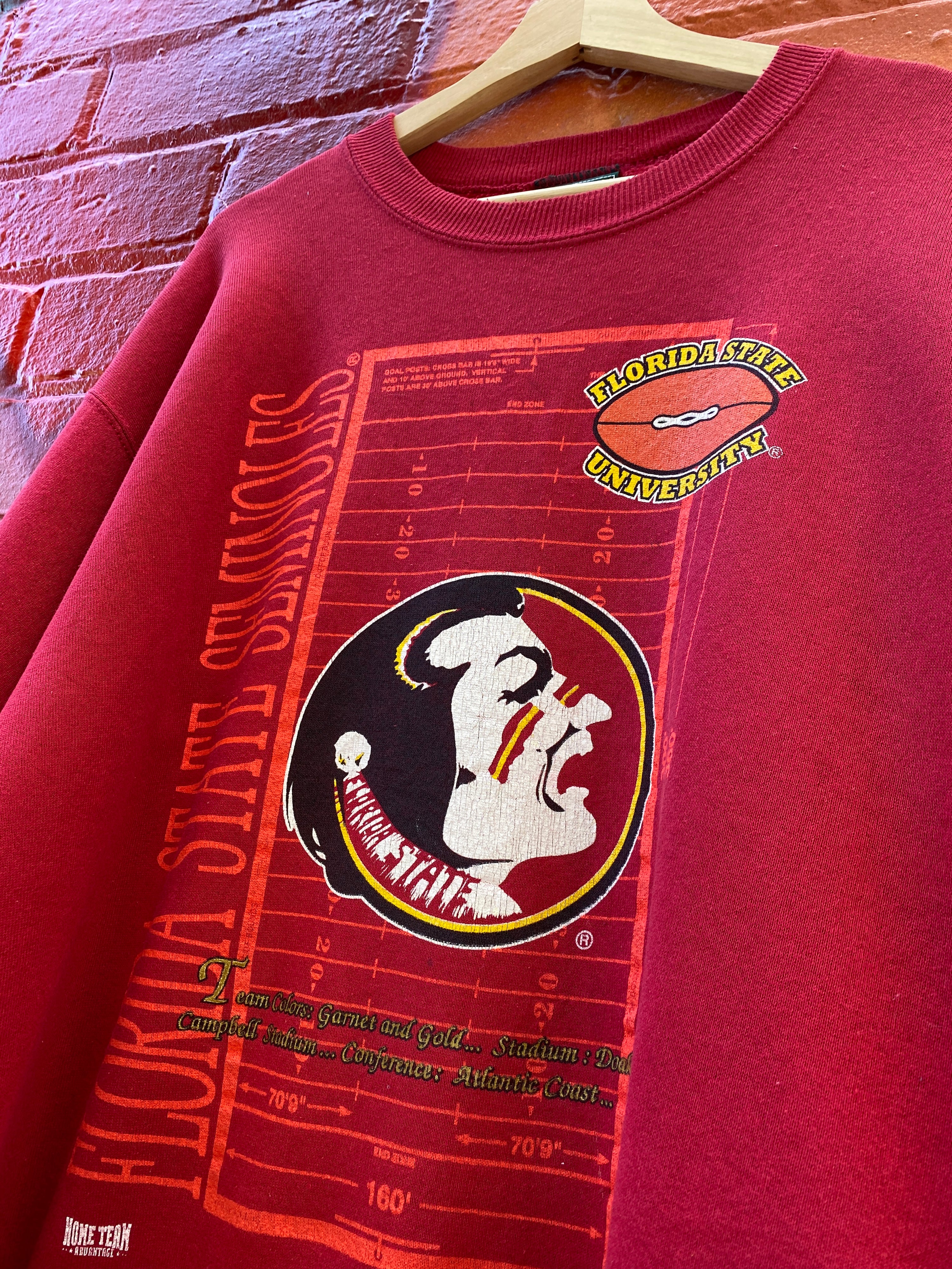 M - 90s Florida State Seminoles Home Team Advantage Jumper