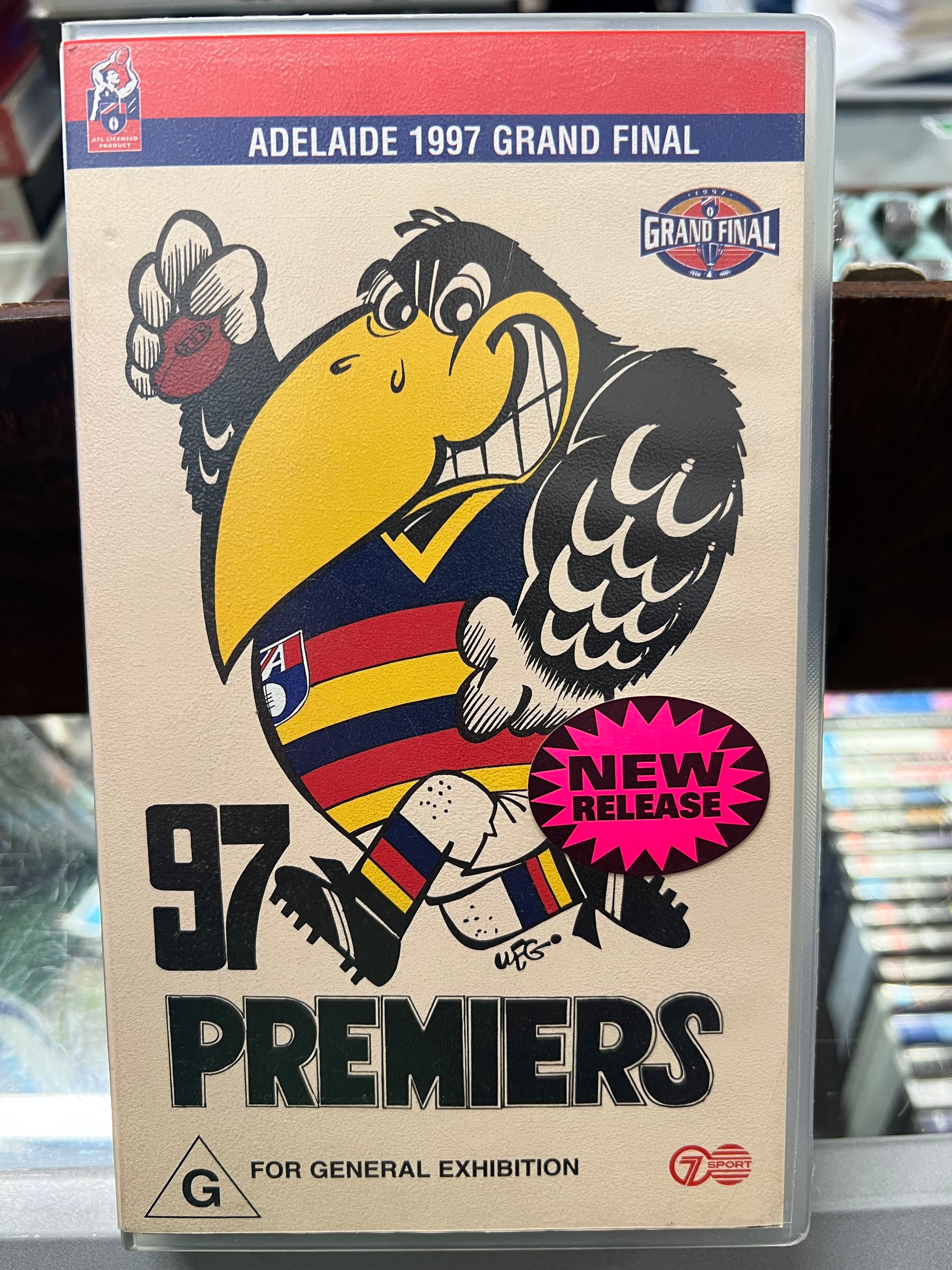 VHS 1997 Adelaide Crows Grand Final Game