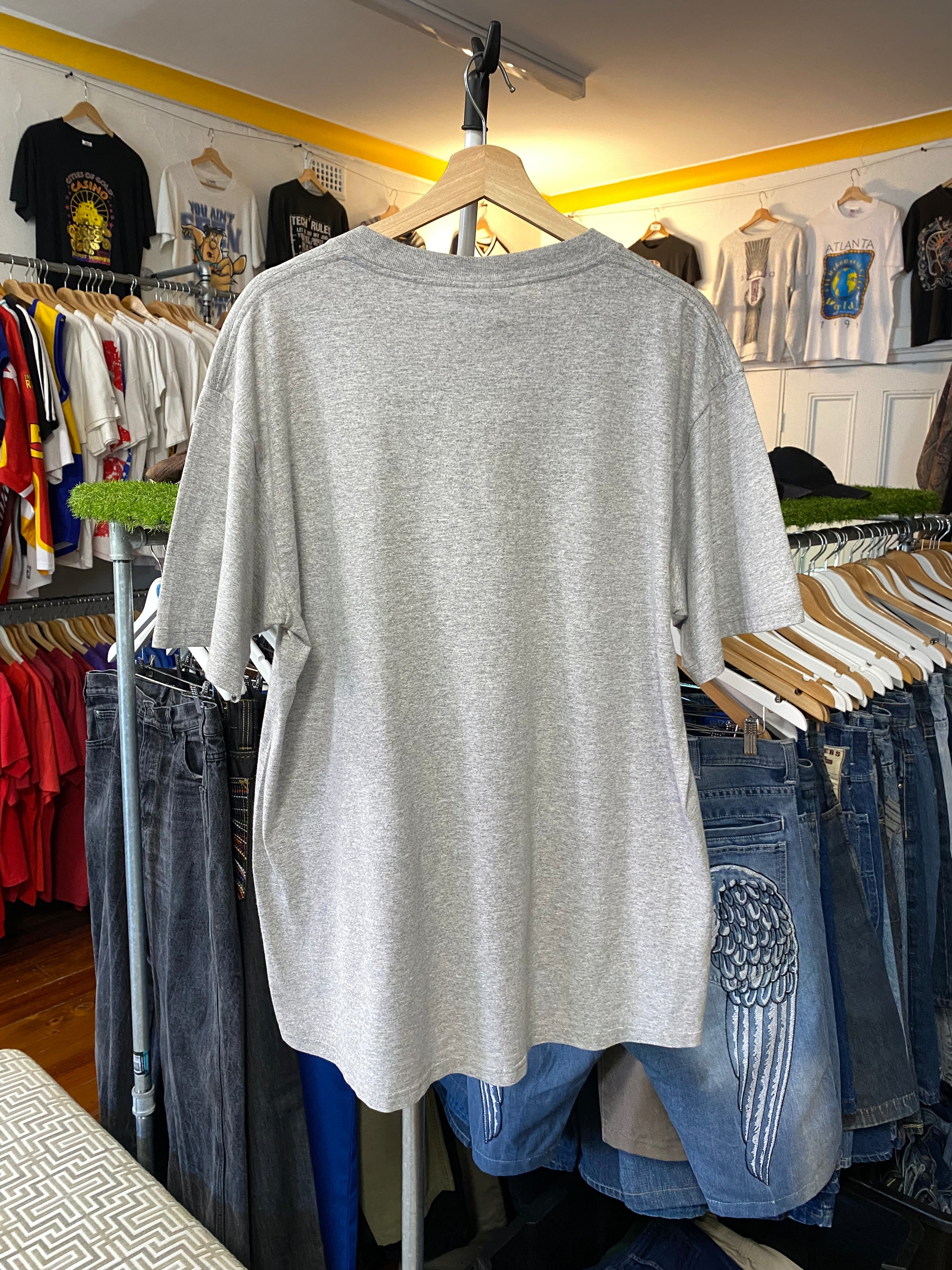 L - 90s Philadelphia Flyers Big Print LEE Tee