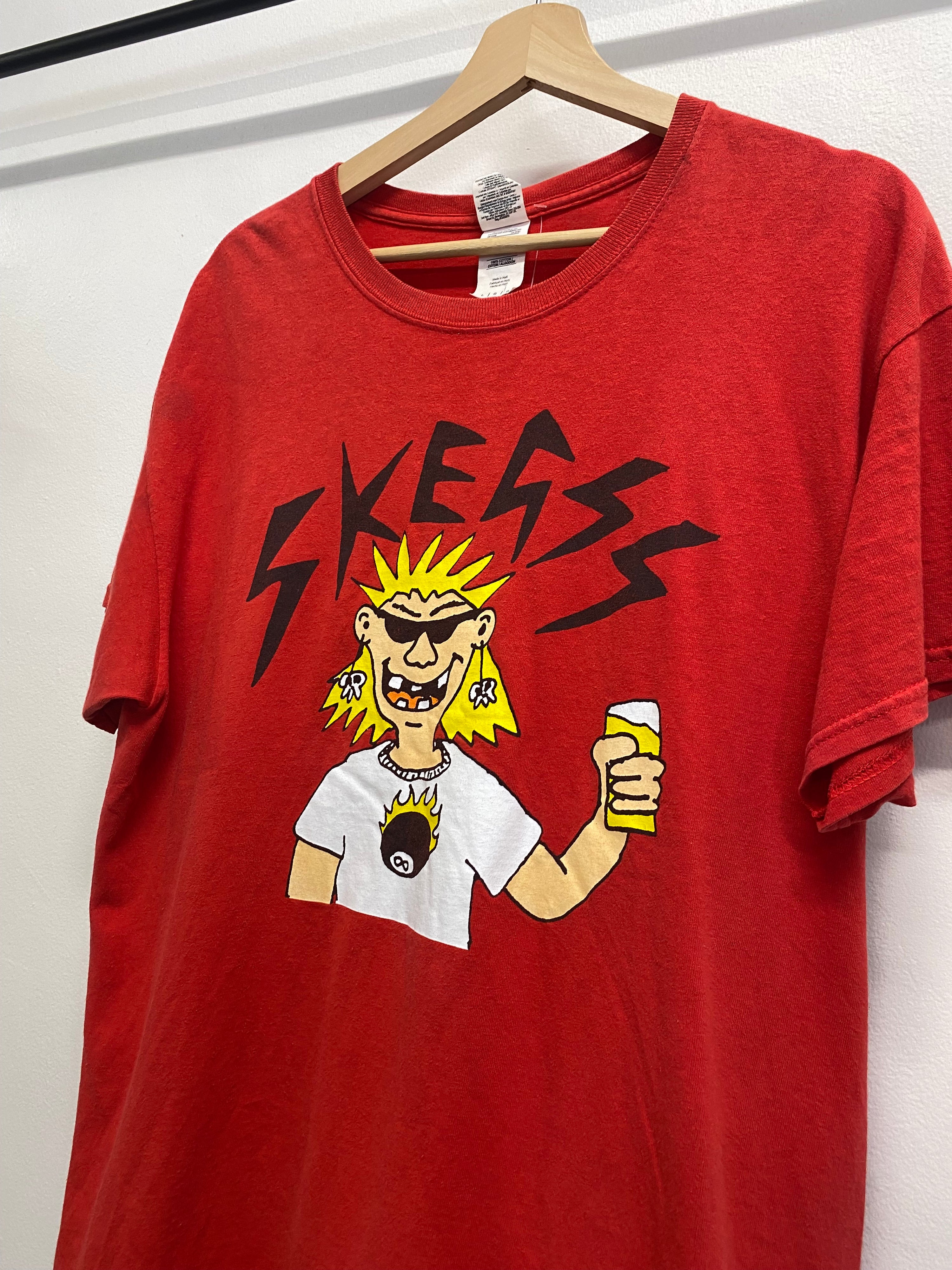 [L] Skegss Red Tee