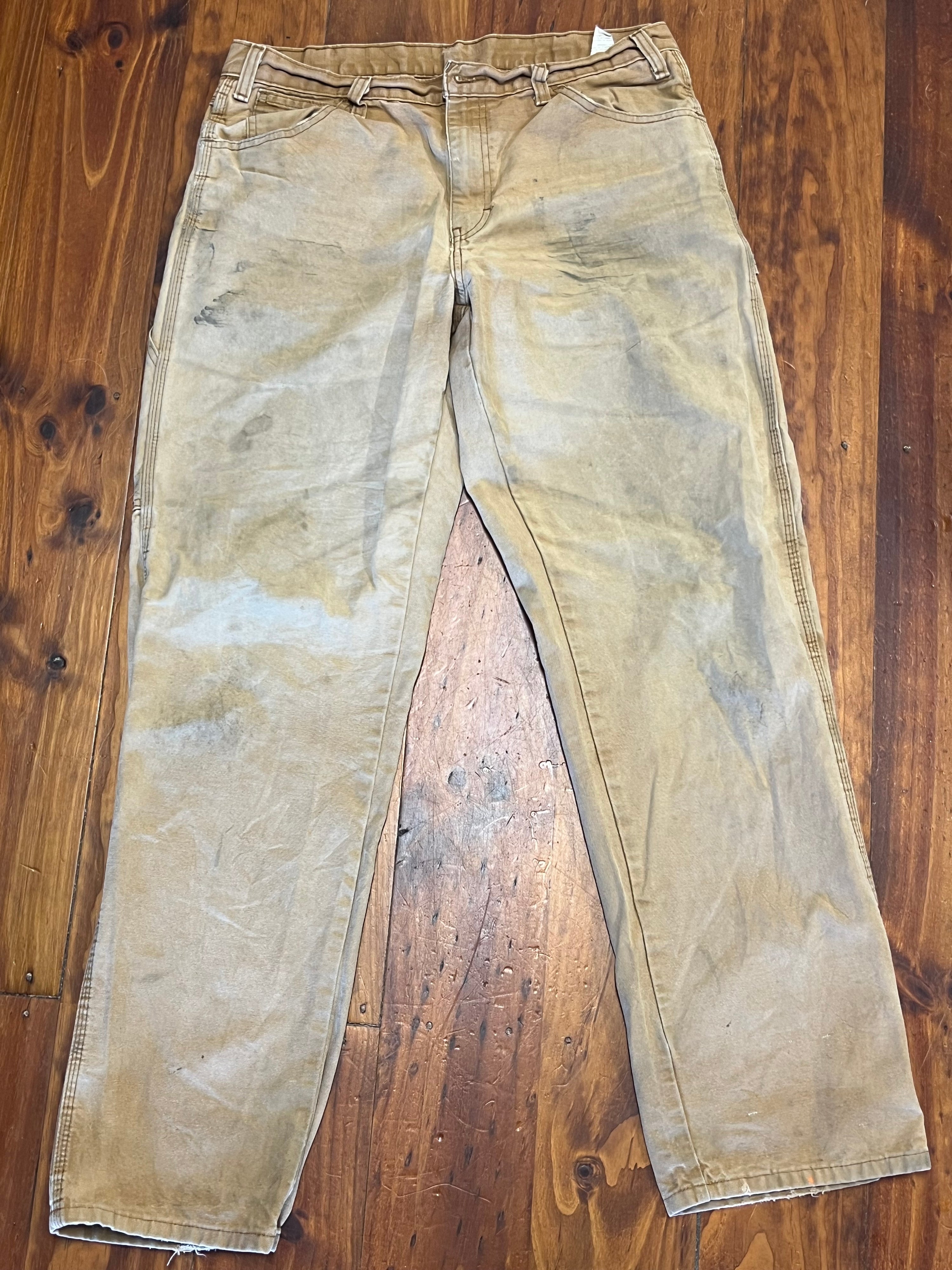 [34] Dickies Carpenter Faded Tan 34x34