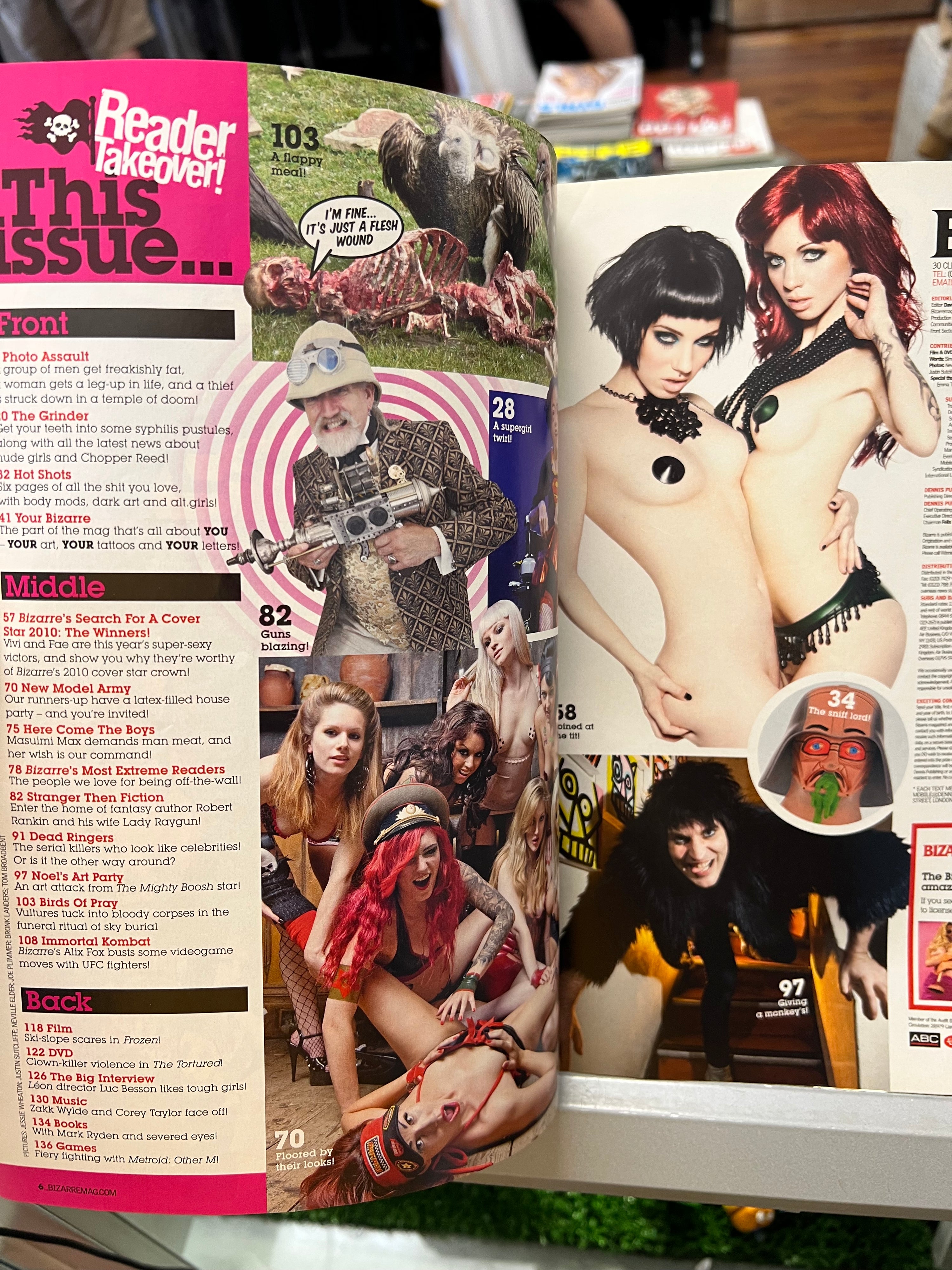 Bizarre Magazine Issue 167 October 2010