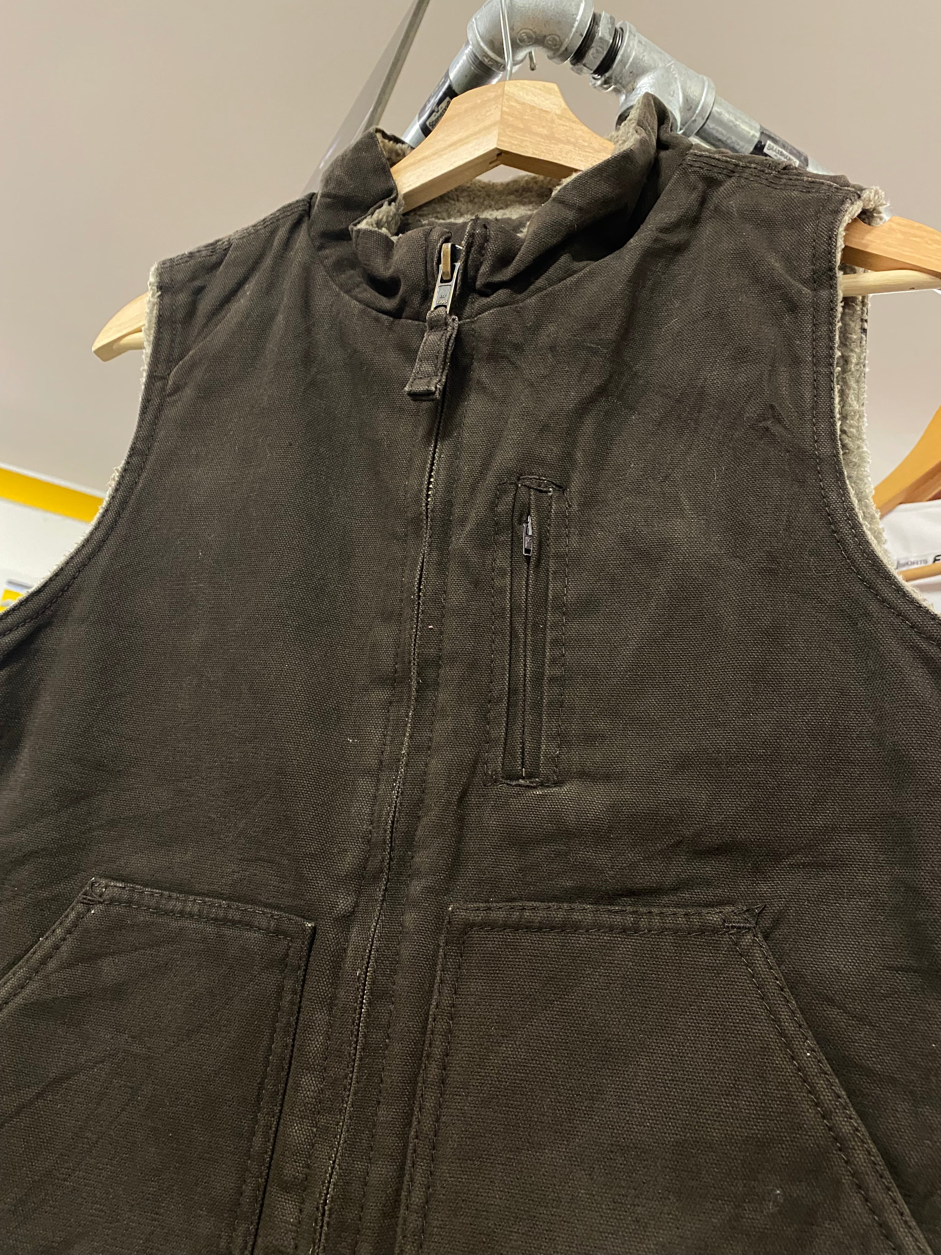 [XS] Ladies Brown Work Vest