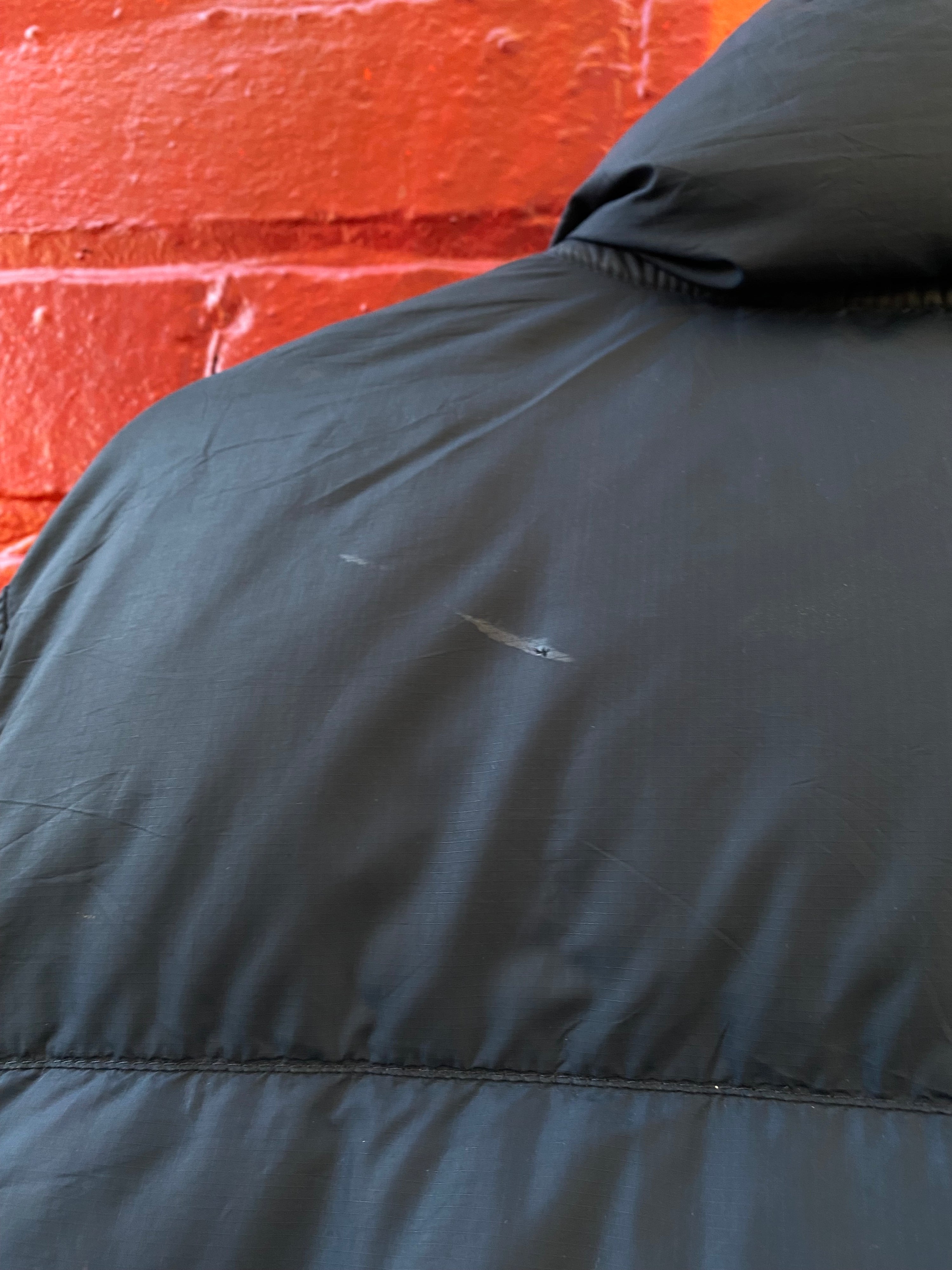 [S] Nike Sports Navy Down Filled Puffer Jacket