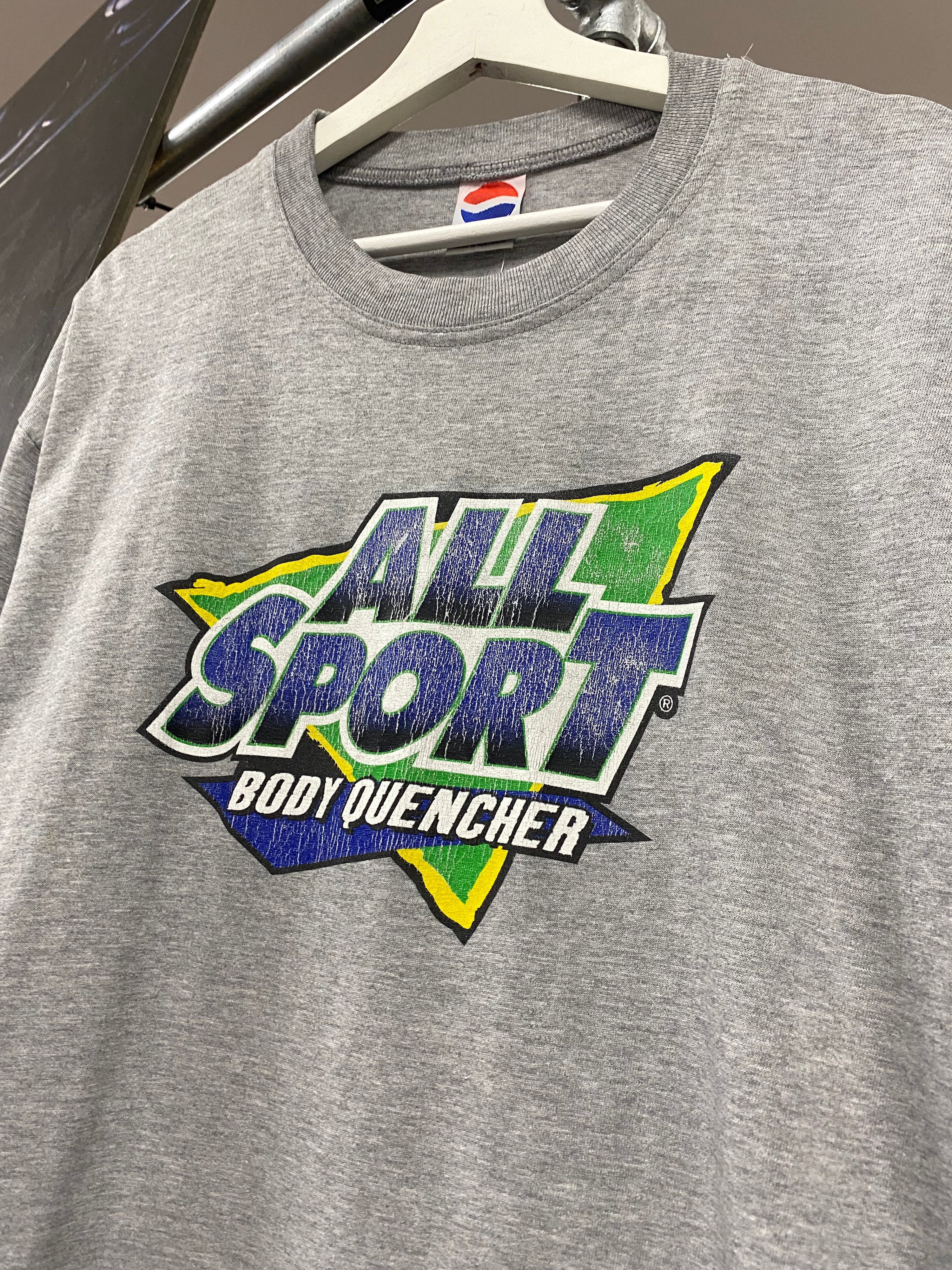 [XL] Vintage Pepsi All Sport, Body Quencher Tee
