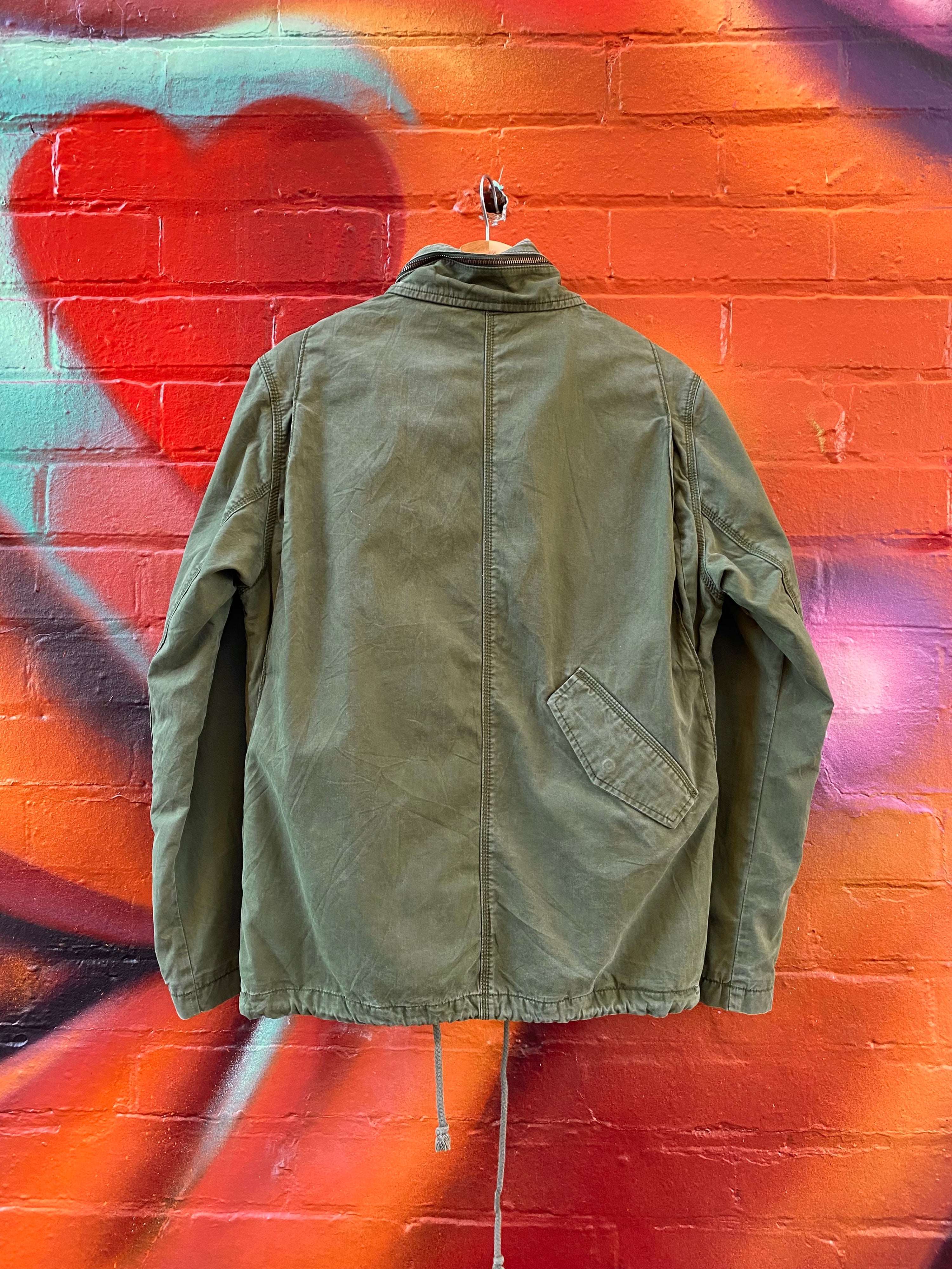 [S] Levi's Green Chore Jacket