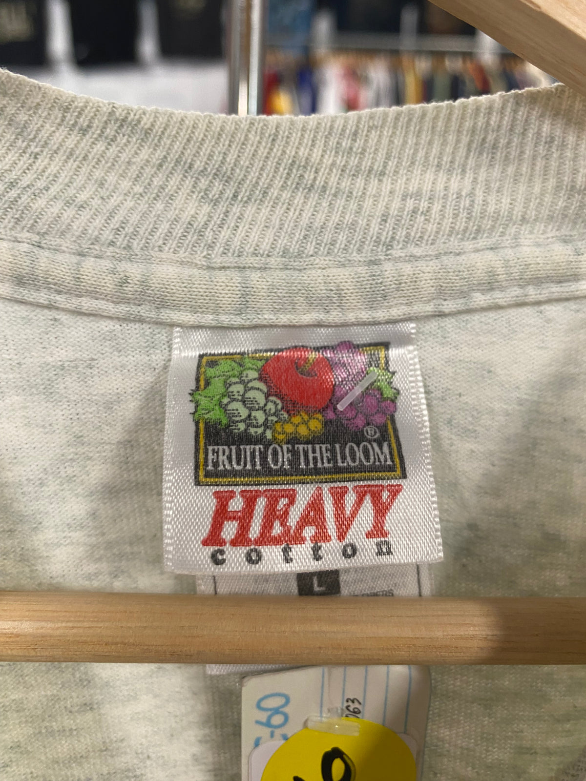 [L] 1997 San Francisxo 49ers Heather Grey Tshirt