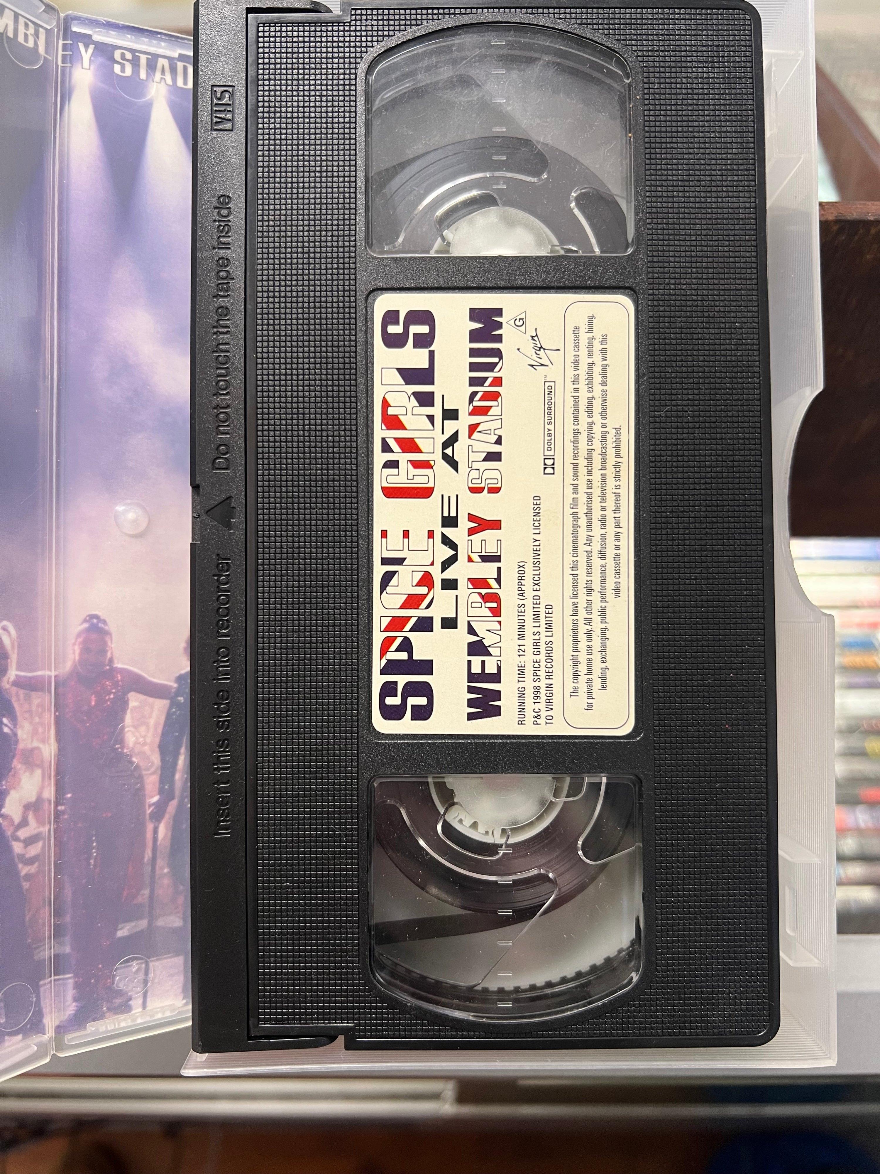 VHS: 1998 Spice Girls Live At Wembley Stadium