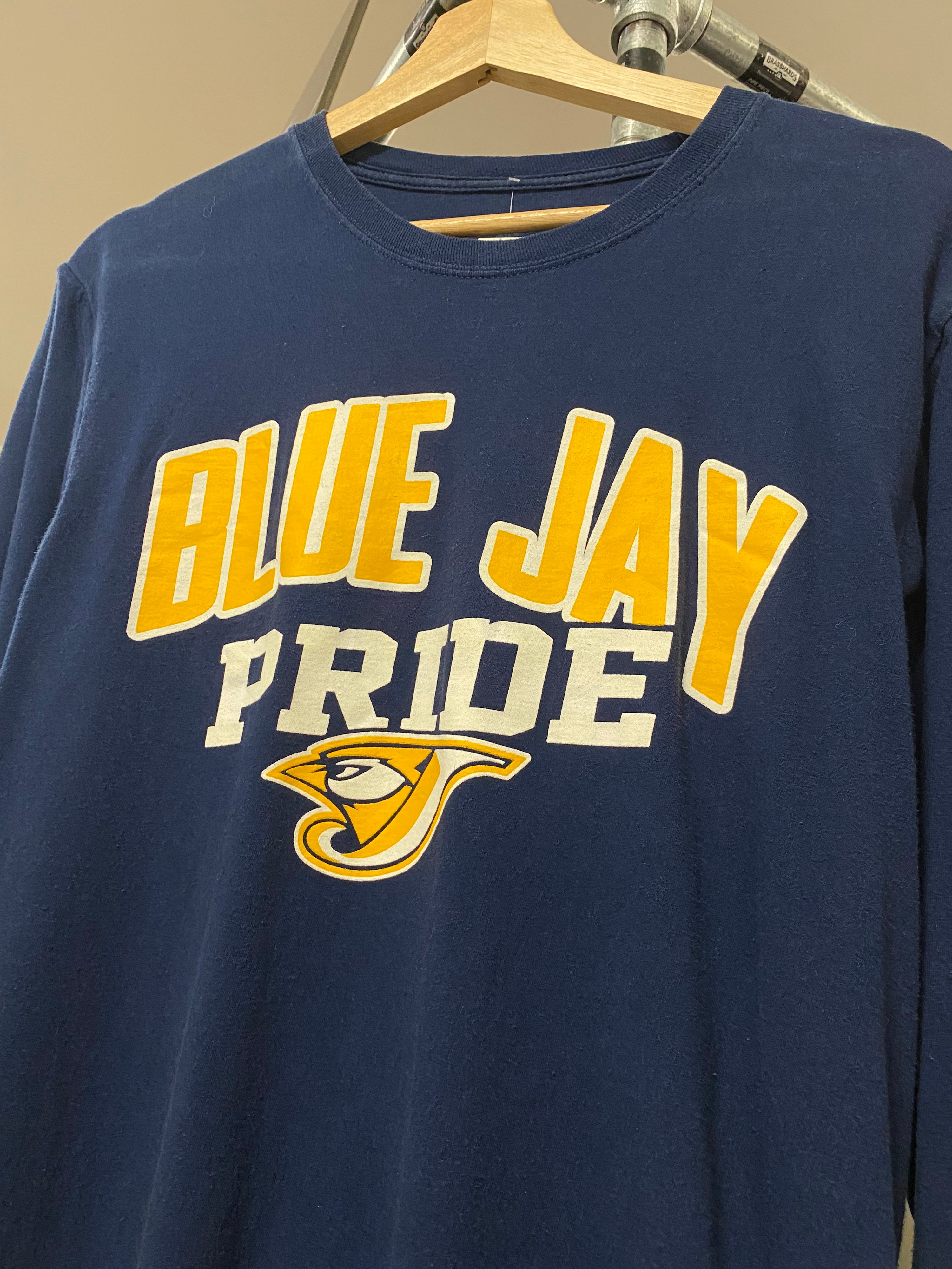 M - Adidas Blue Jay Pride DB LS