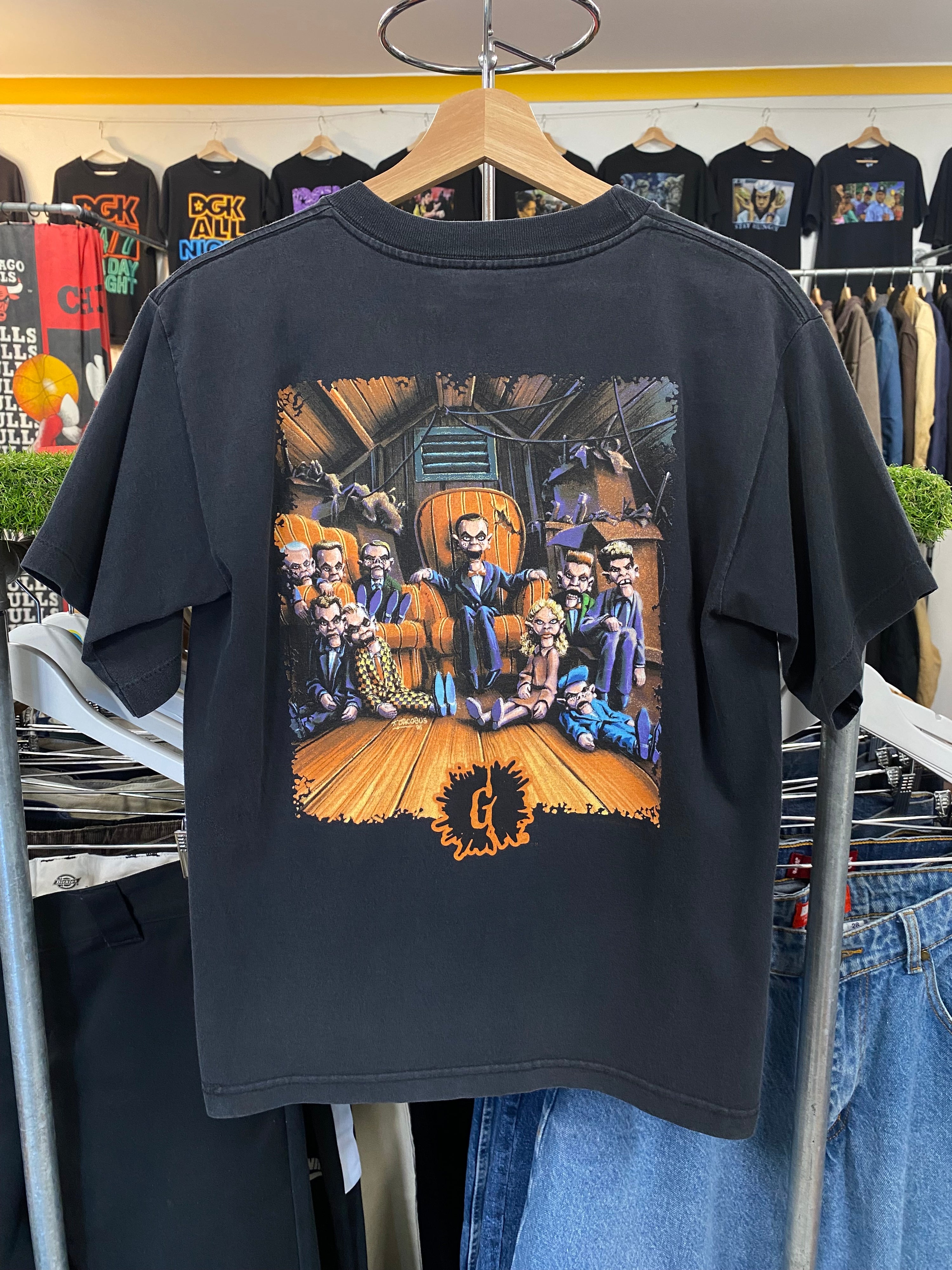 [S/M] 1995 Goosebumps Night Of The Living Dummy 3 Double Sided Tshirt