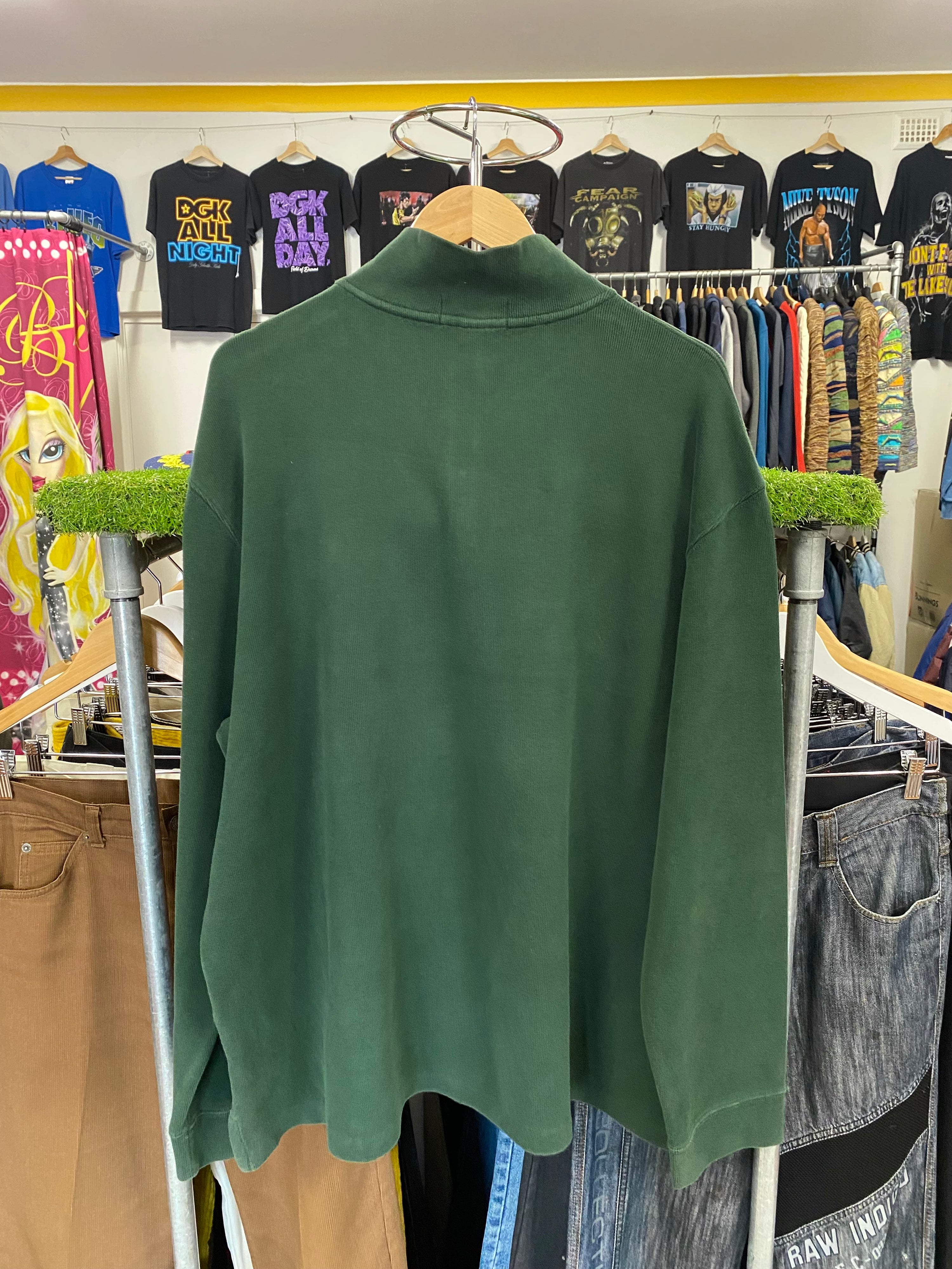 [2XL] Polo Ralph Lauren Green 1/4 Zip