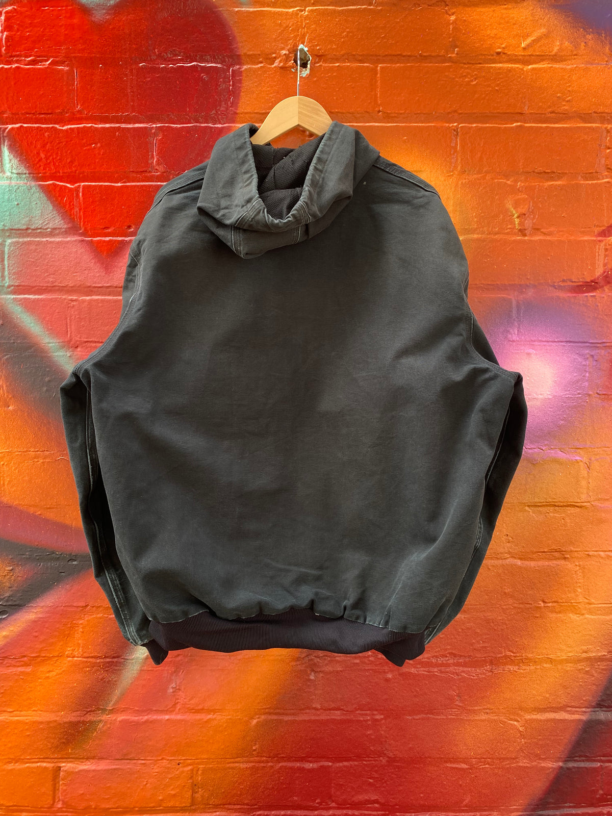 [XL] Carhartt J131 BLK Active Jacket 'Colandrea Construction Corp.'
