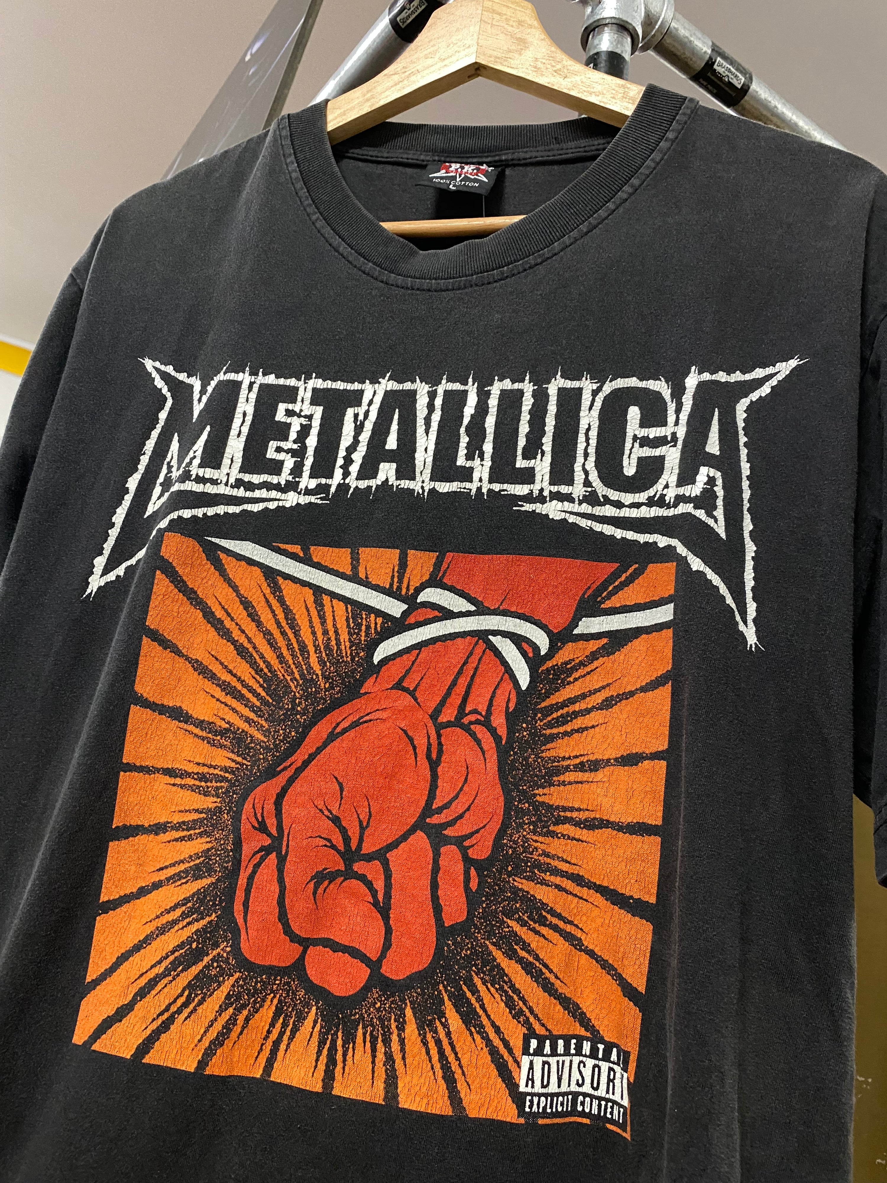 [L] 2000s Metallica St Anger Double Sided P.K Tshirt