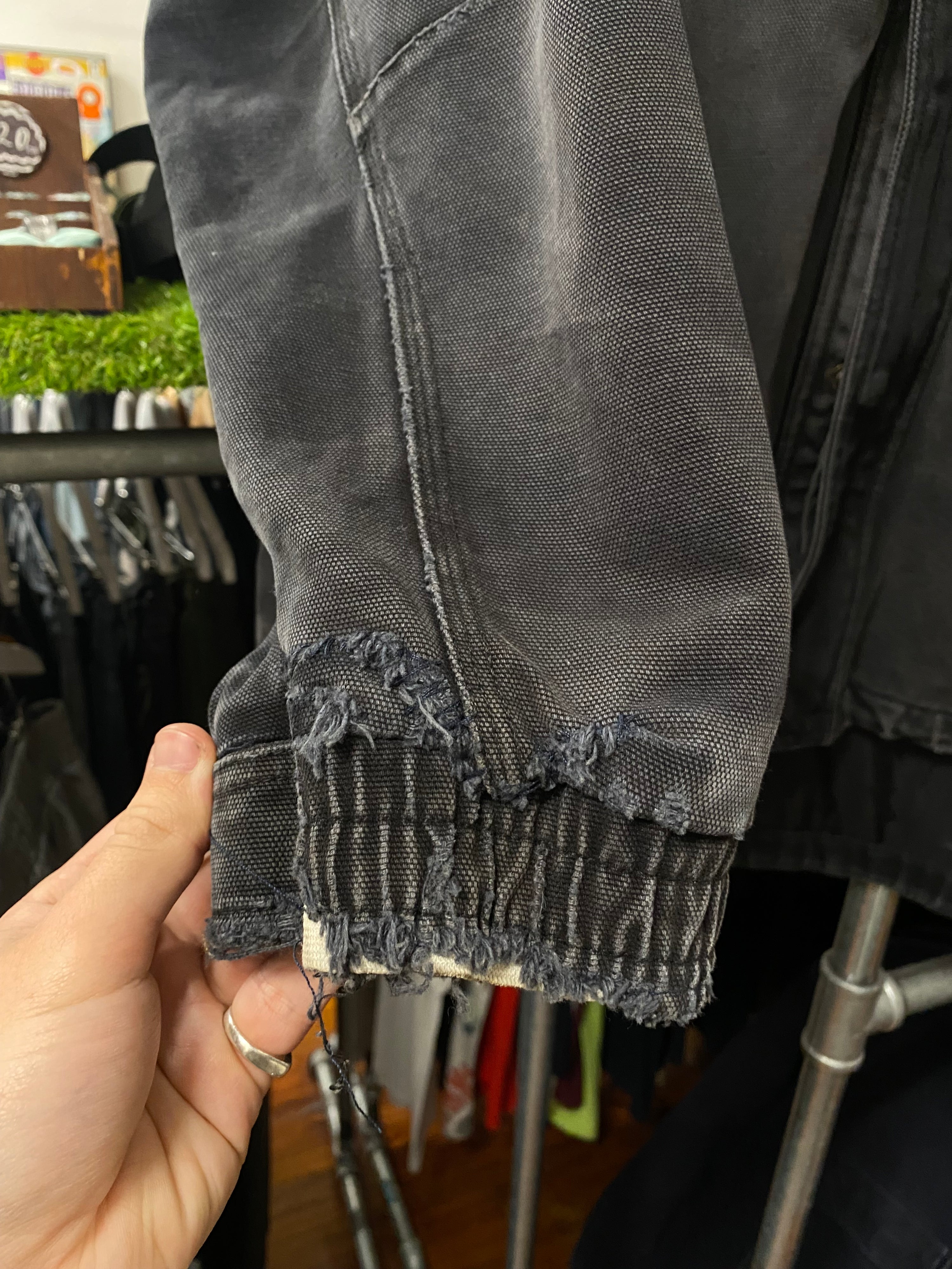 [XL] Vintage Dickies Heavy Black Work Jacket