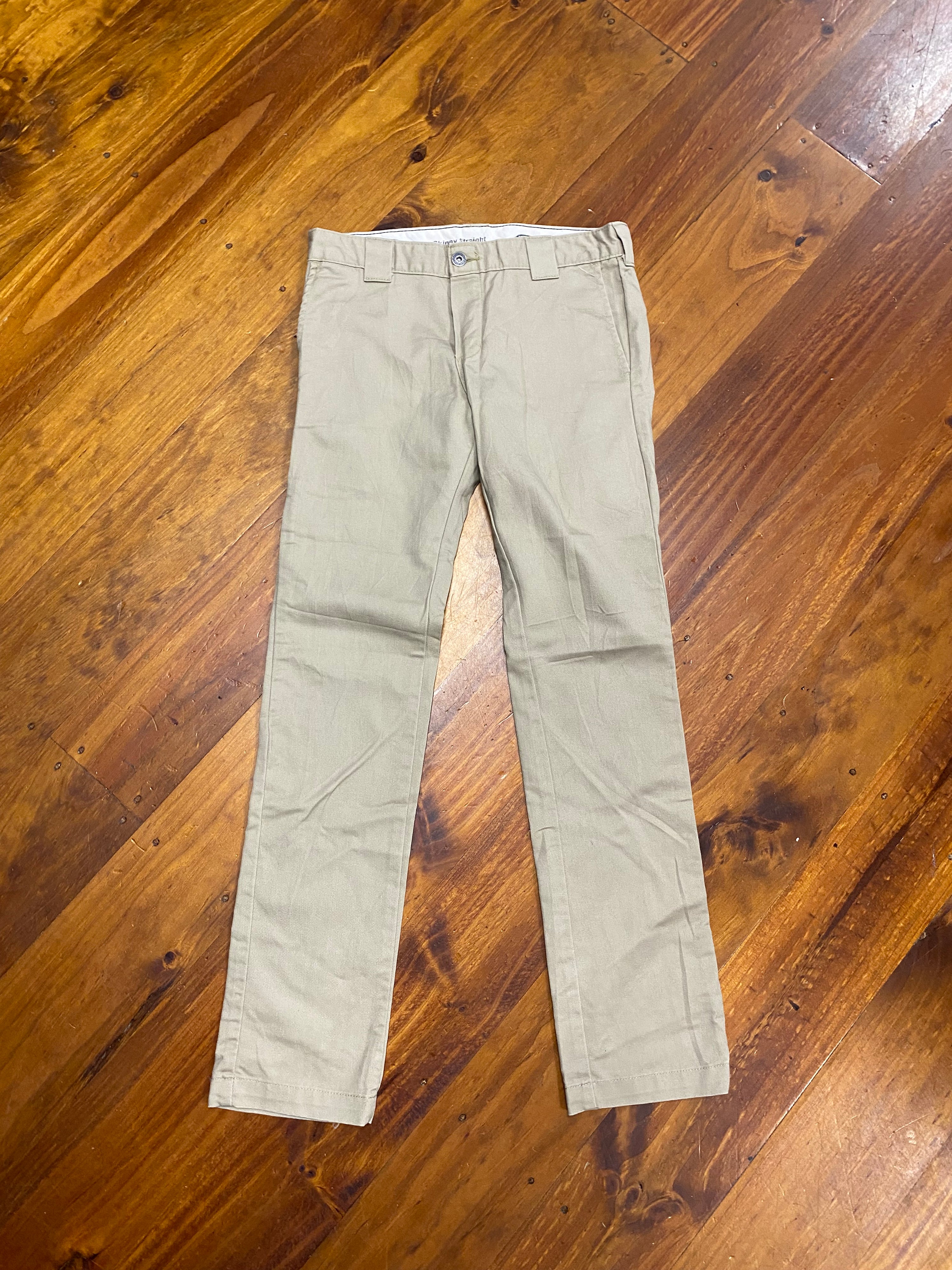 [27] Dickies Tan Skinny Straight Pants D167
