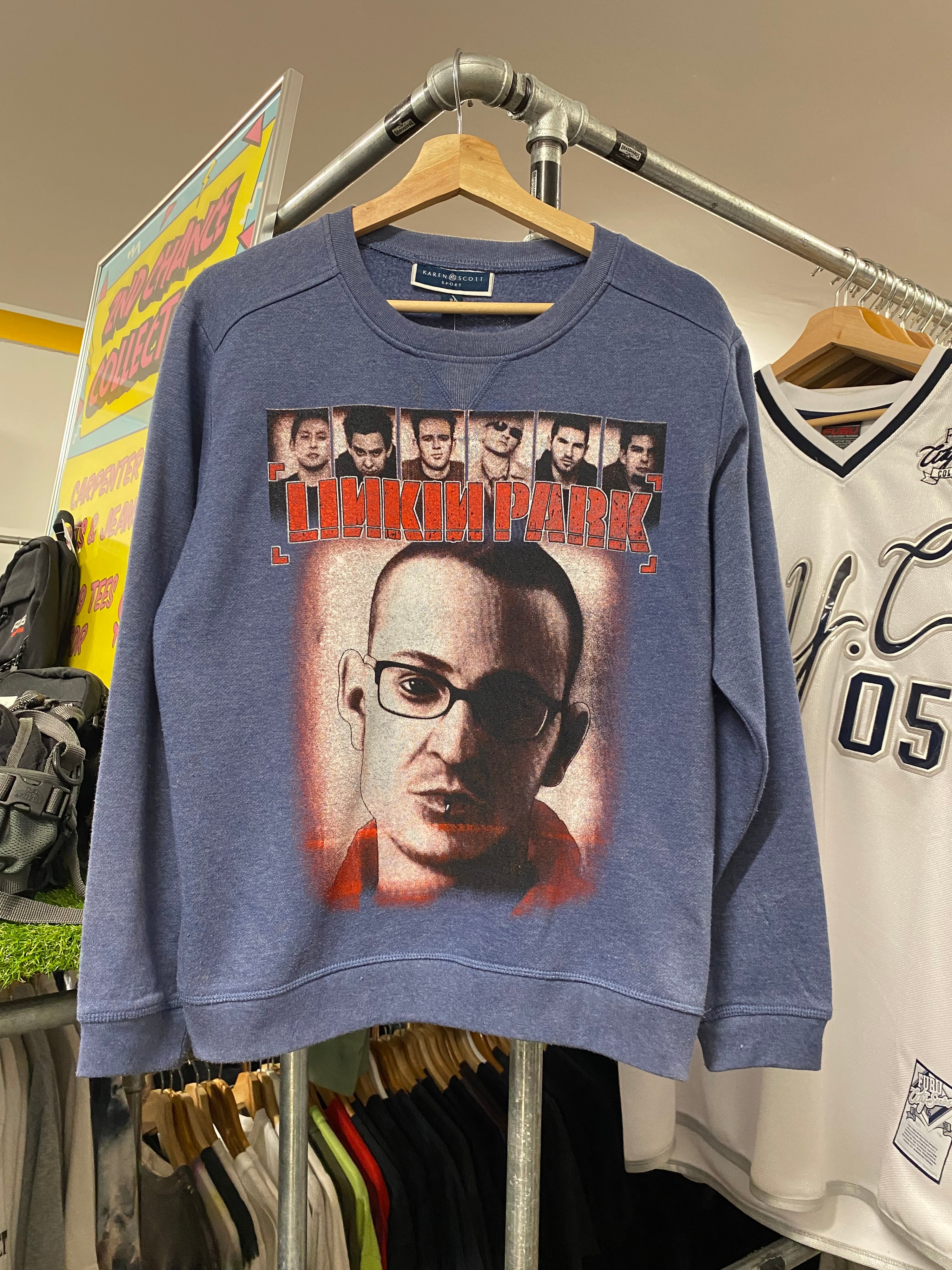 S - Linkin Park Blue Jumper
