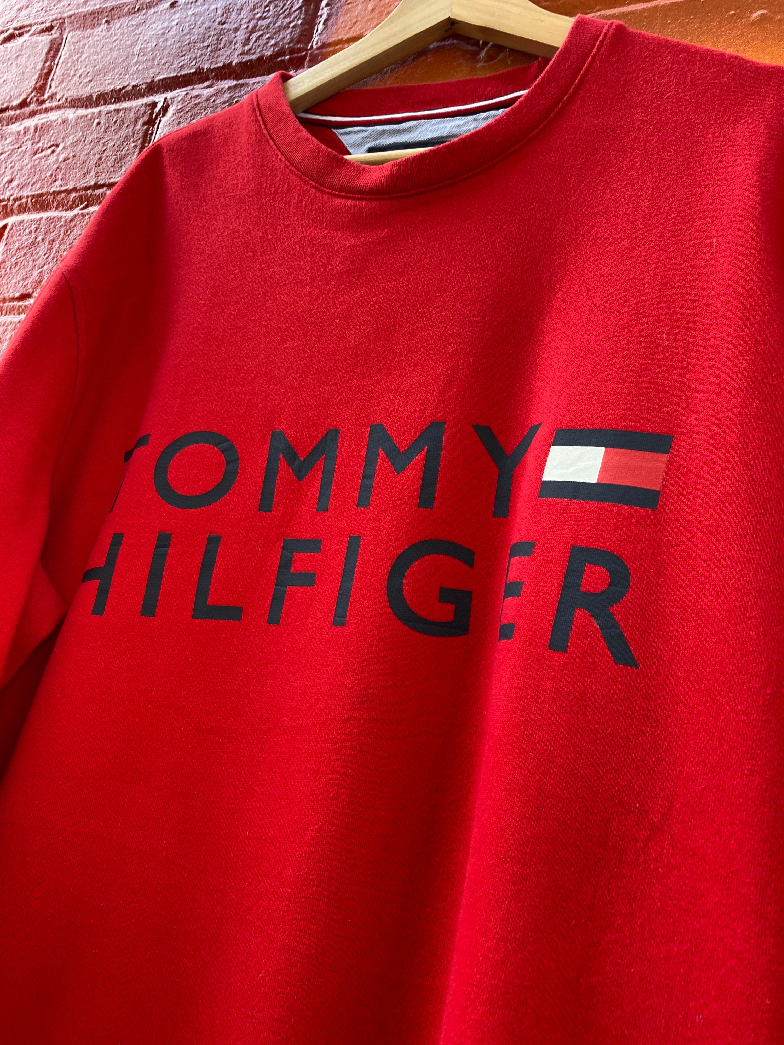 XL - Tommy Hilfiger Red Jumper