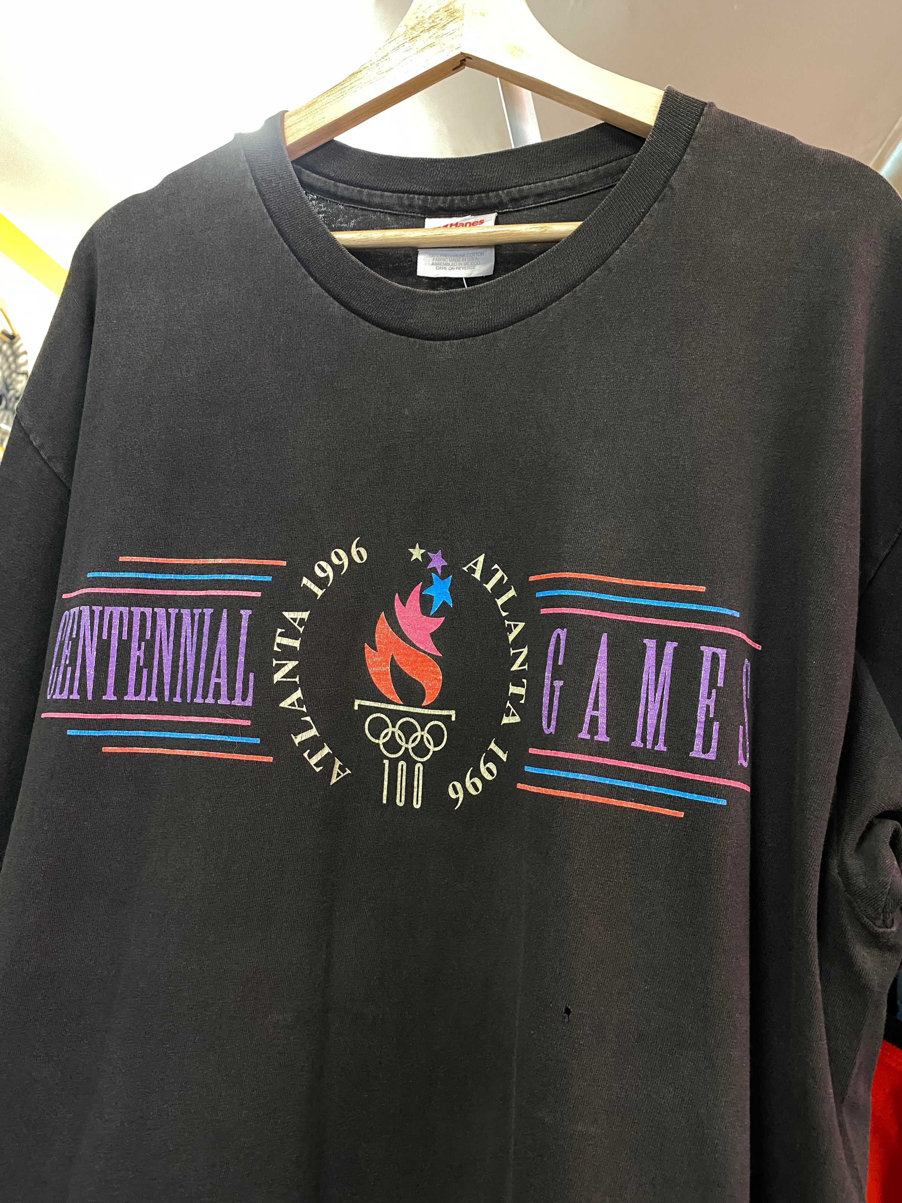 XL - 1996 Atlanta Centennial Olympic Games Haynes Tee