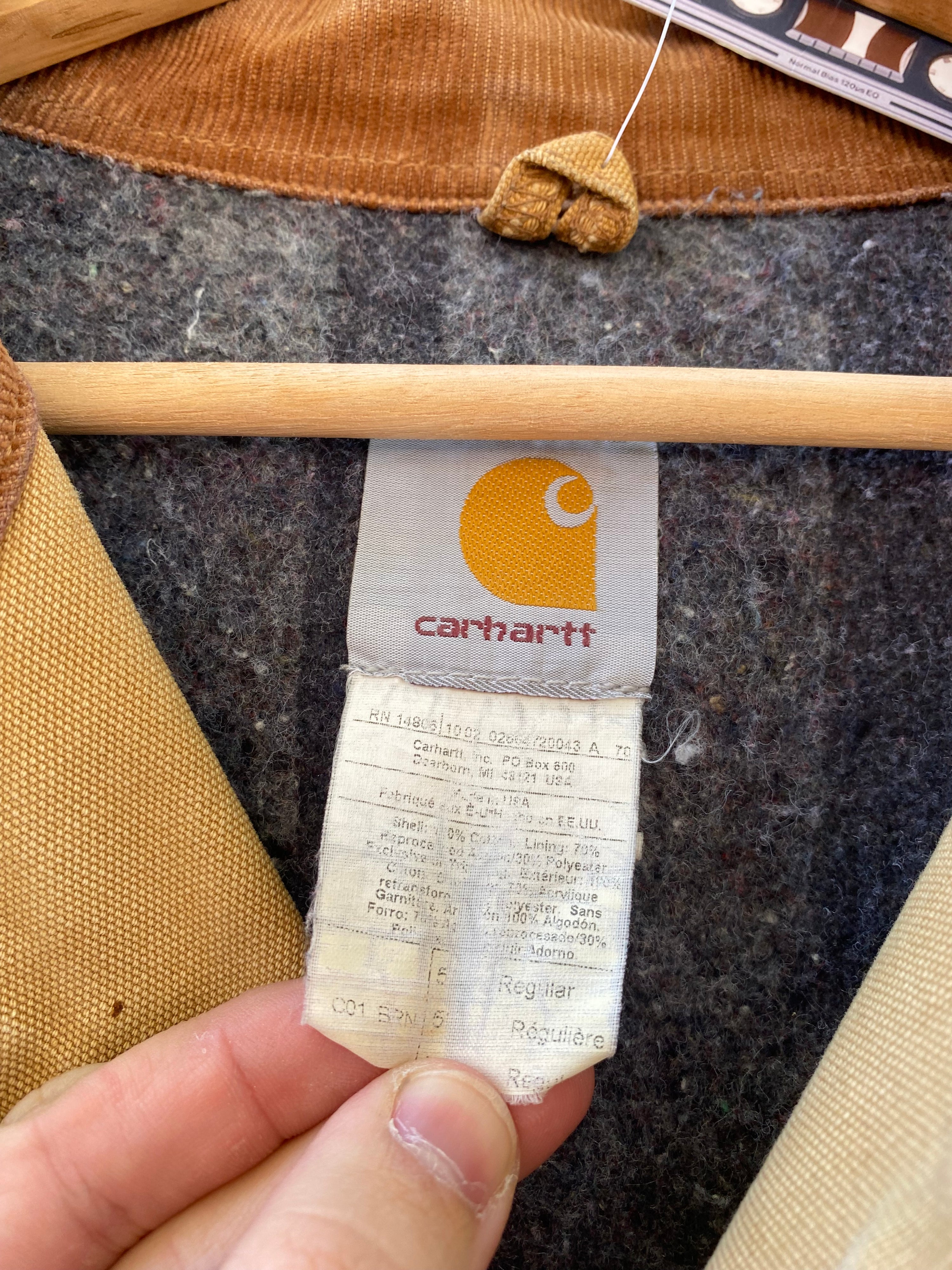 [XL] Vintage Carhartt C01 BRN Chore Jacket