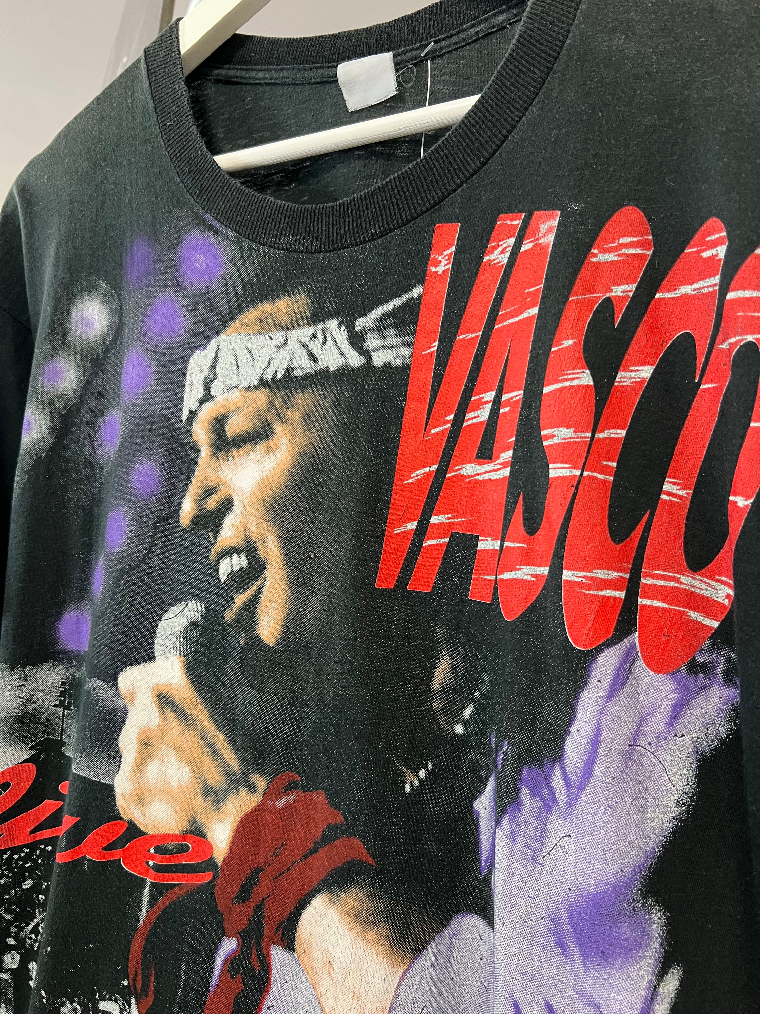 [L] 1991 Vasco In Concert Double Sided Tee